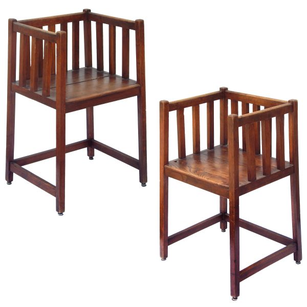 Pair of Arts and Crafts Armchairs