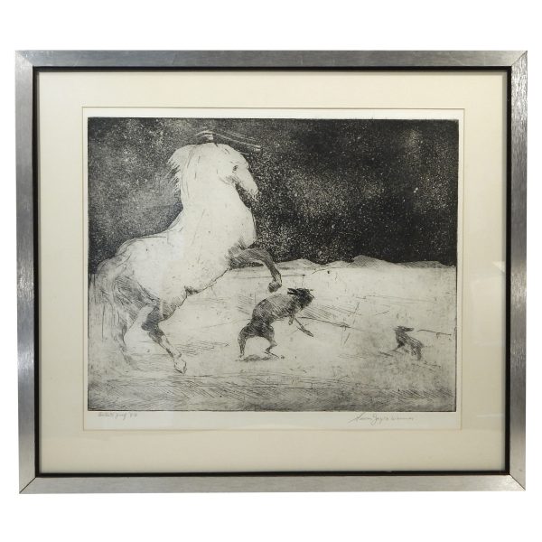 Homage to Ruben Etching, by Susan Joyce Weimer