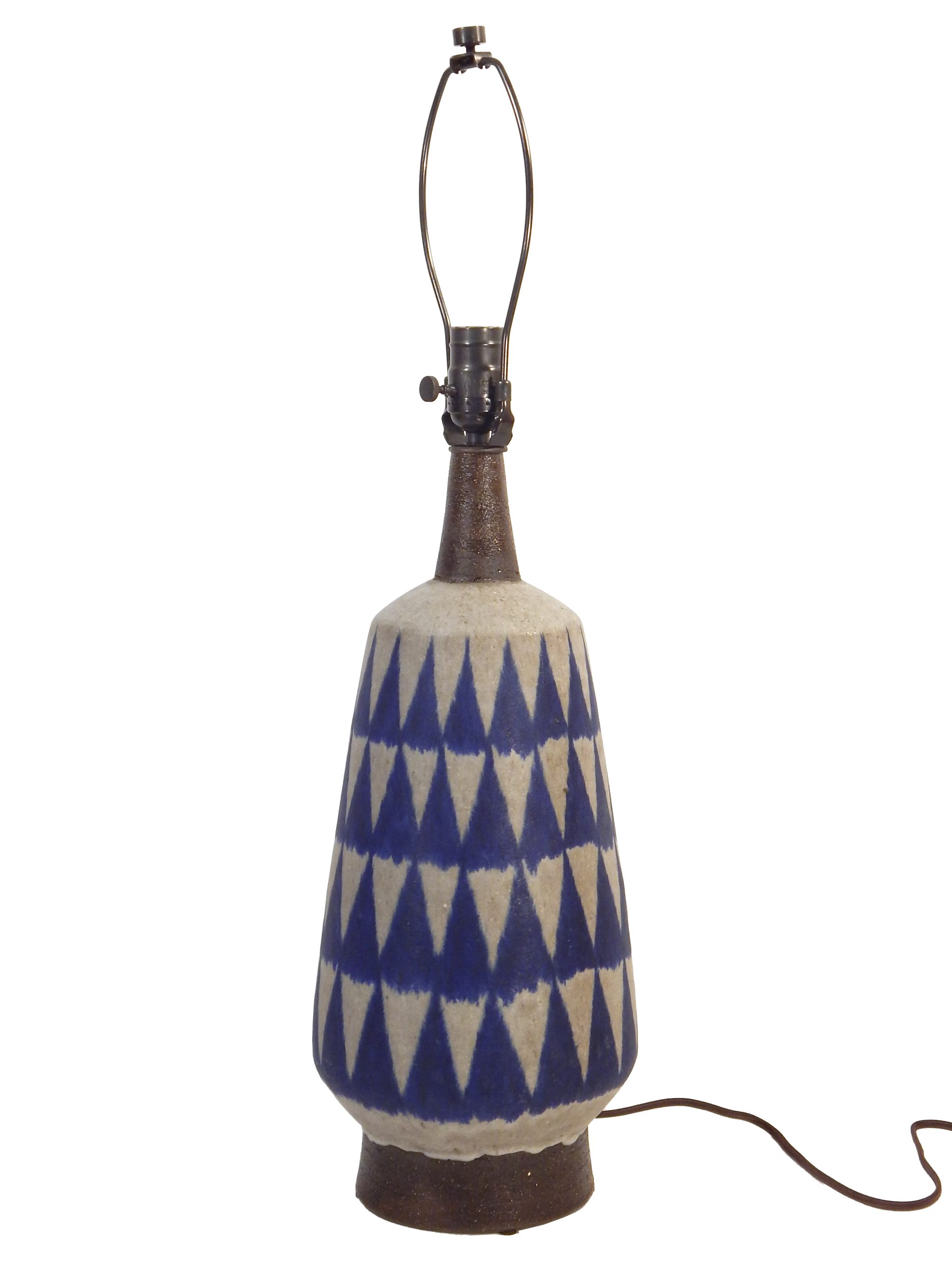 Thomas Toft Pottery Lamp - Image 4