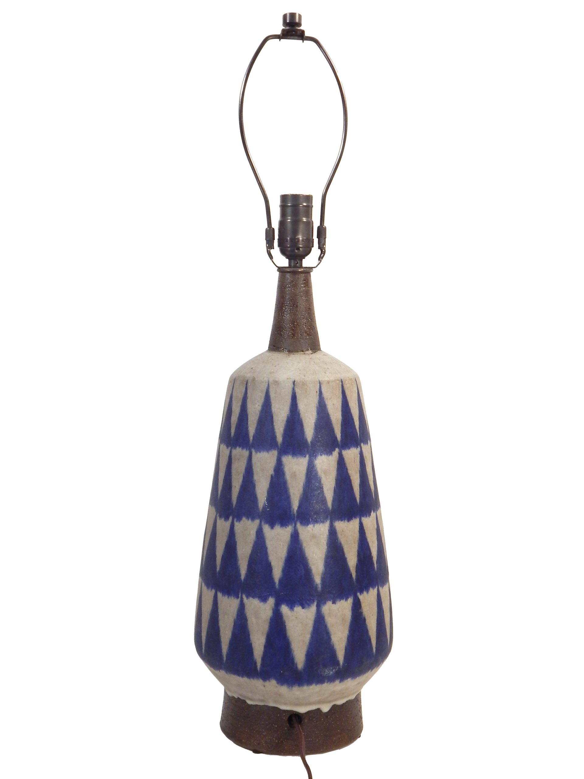 Thomas Toft Pottery Lamp - Image 5