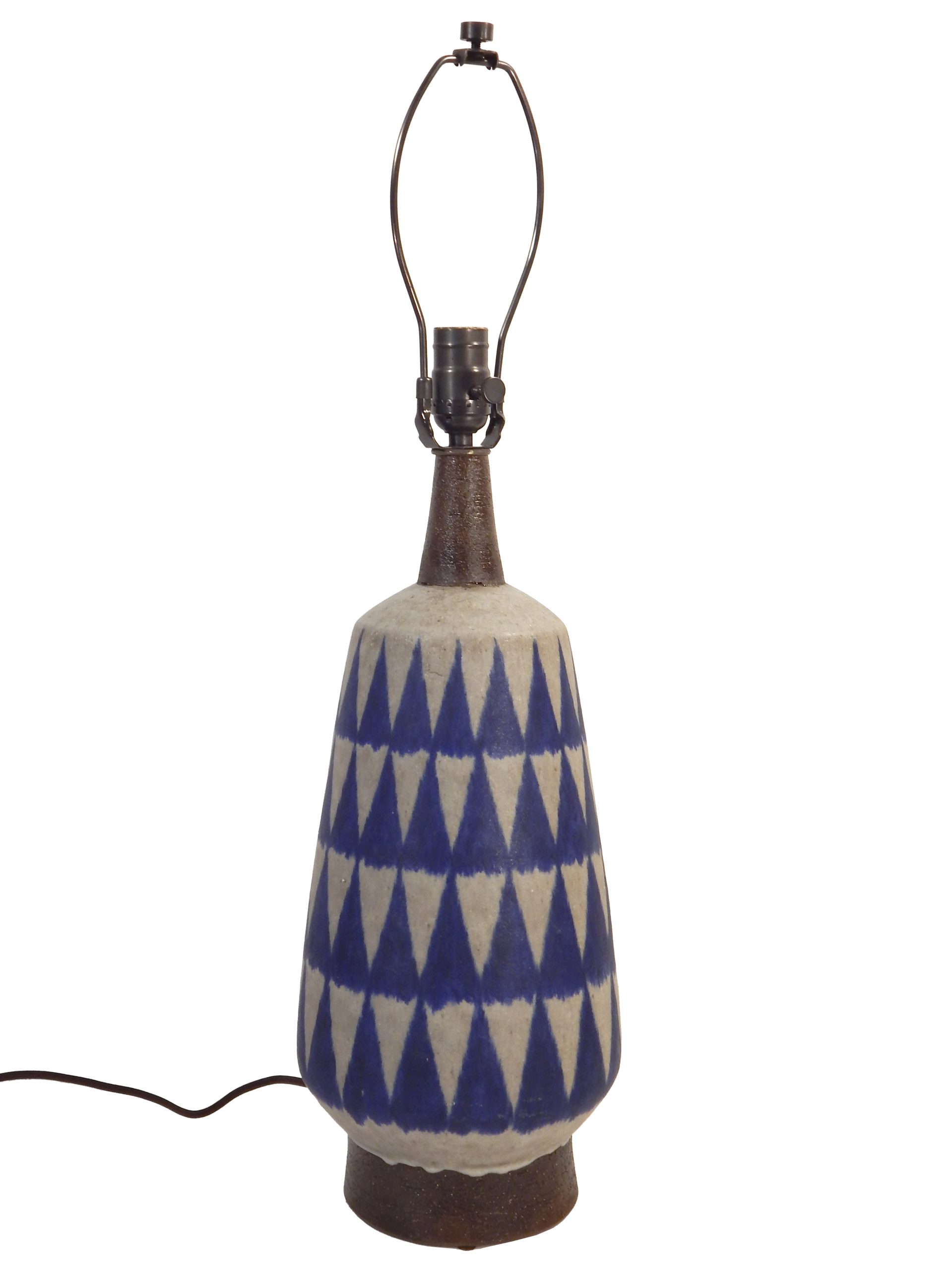 Thomas Toft Pottery Lamp - Image 7