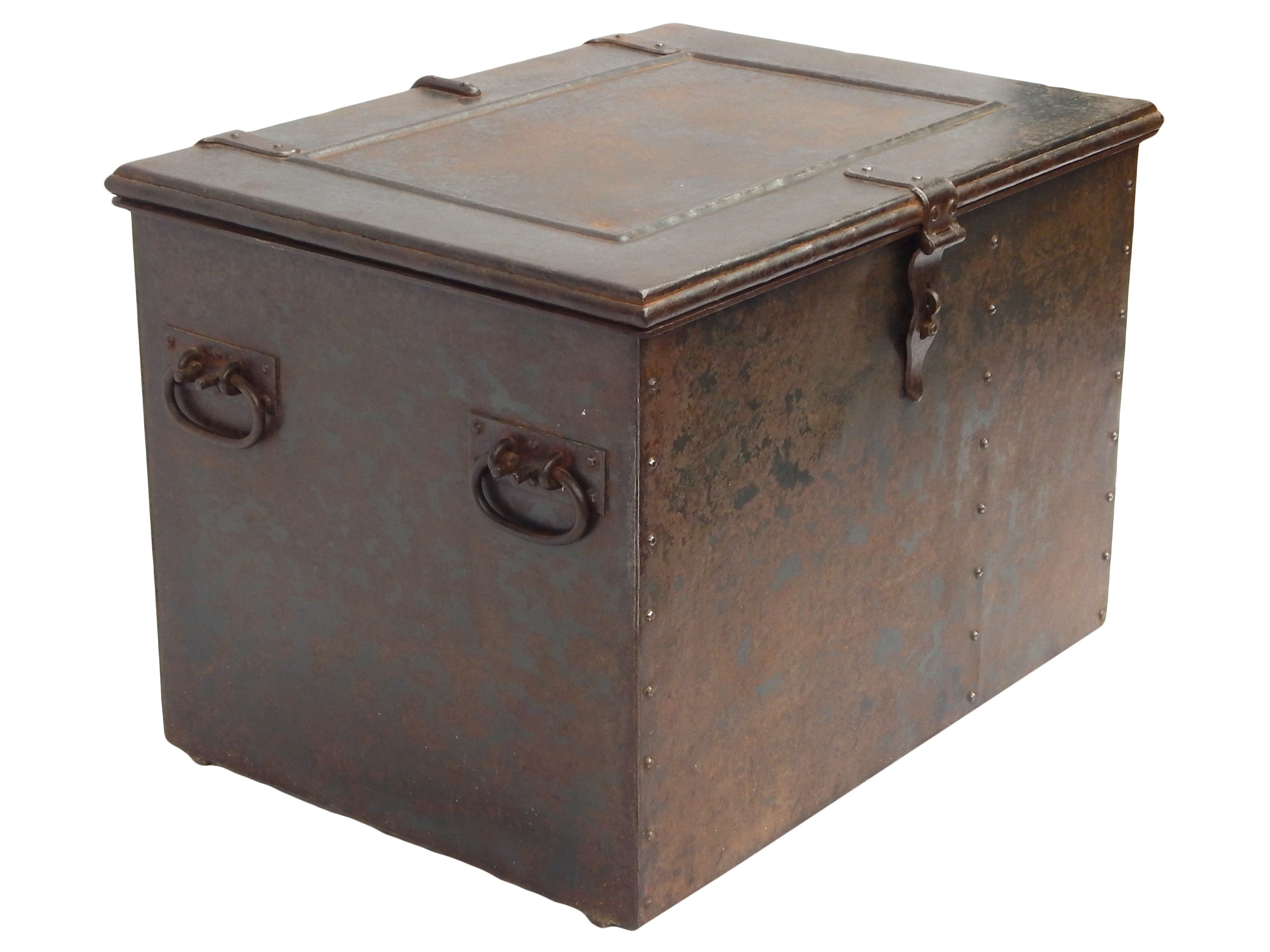 Pair of Metal Storage Trunks - Image 14