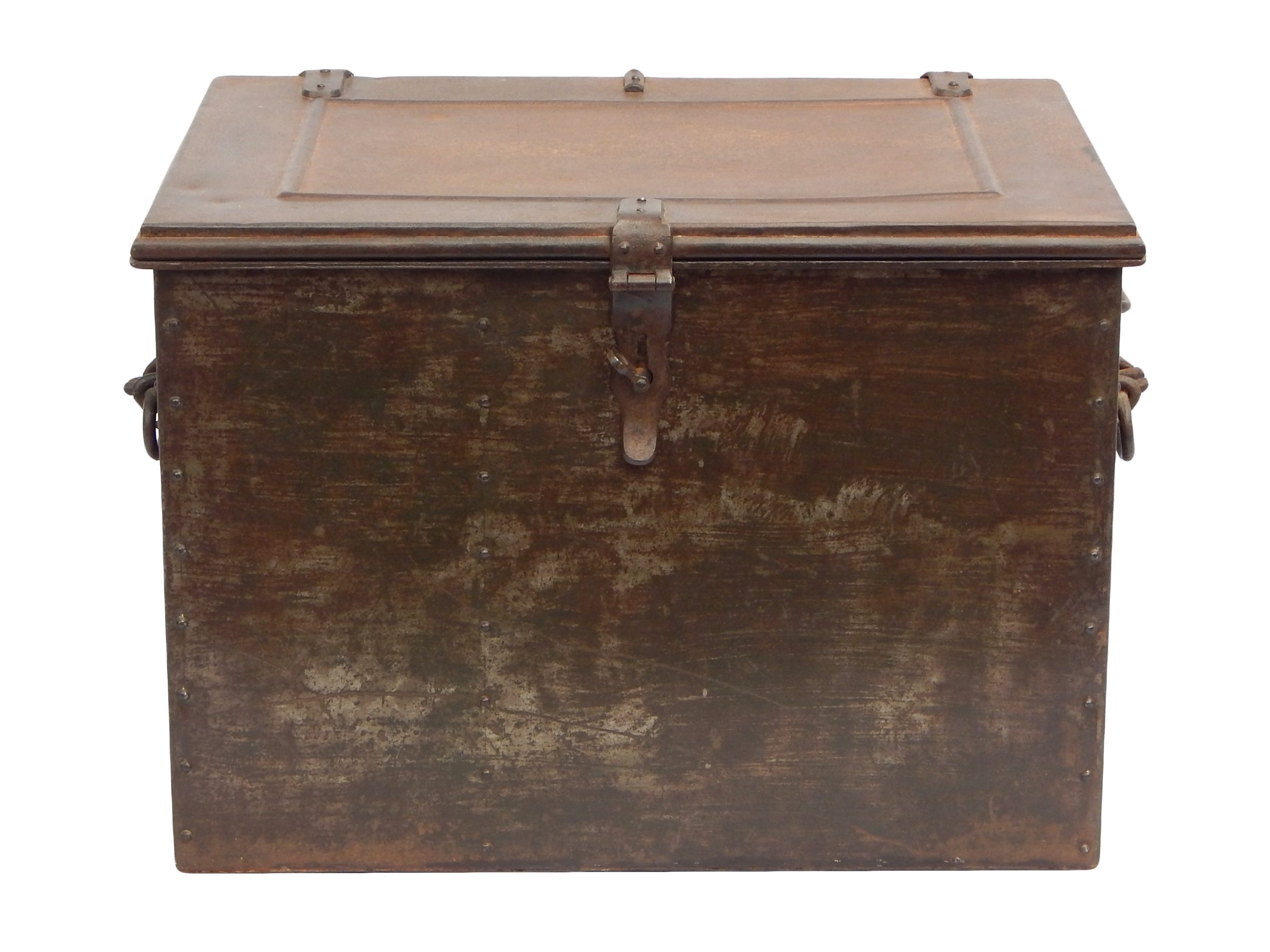 Pair of Metal Storage Trunks - Image 3