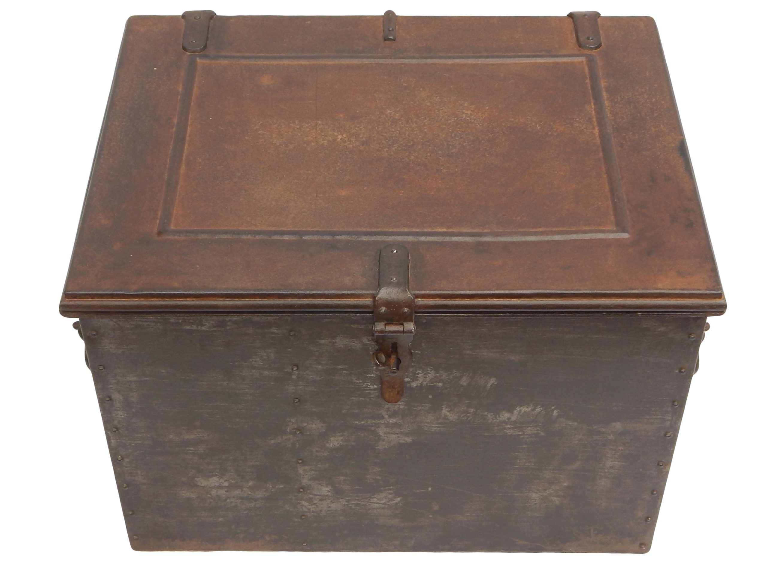 Pair of Metal Storage Trunks - Image 8