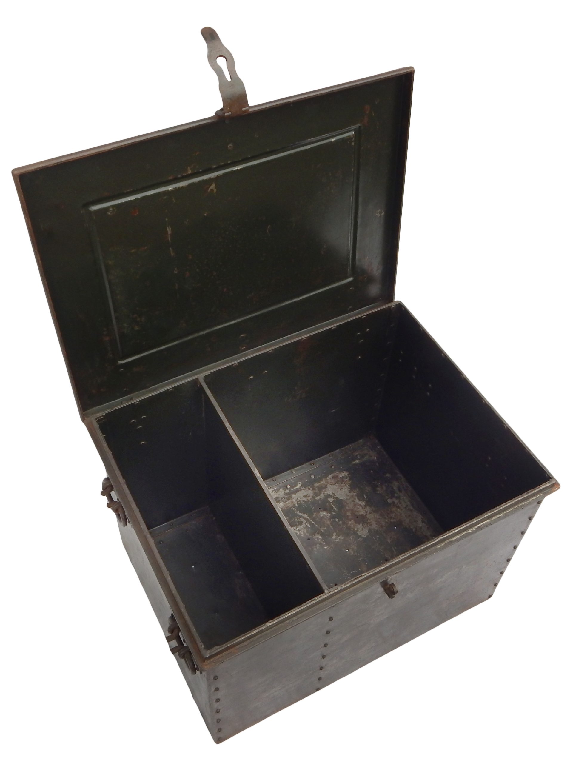 Pair of Metal Storage Trunks - Image 9