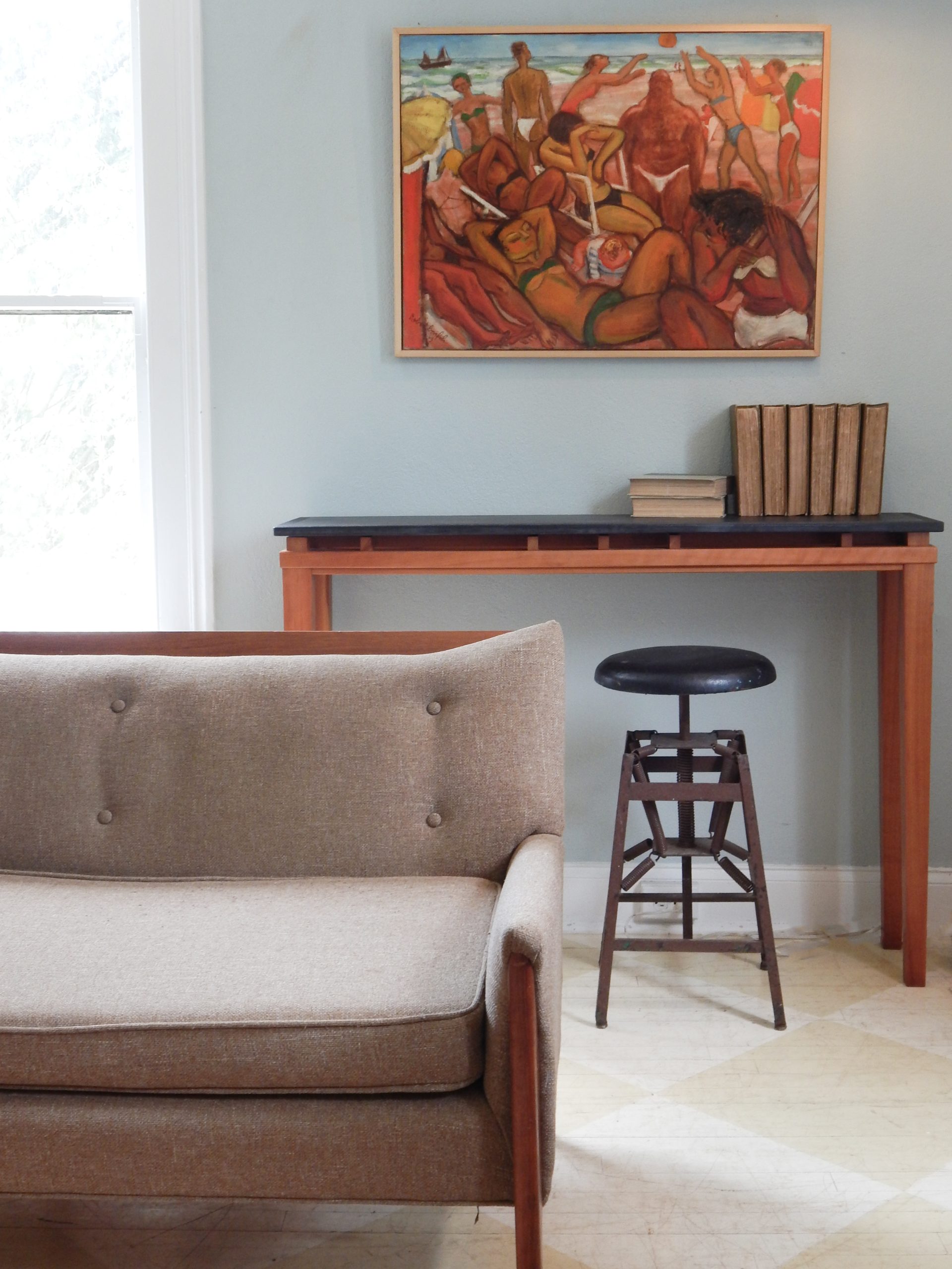 "Spring" Stool by Hamilton Drafting - Image 2