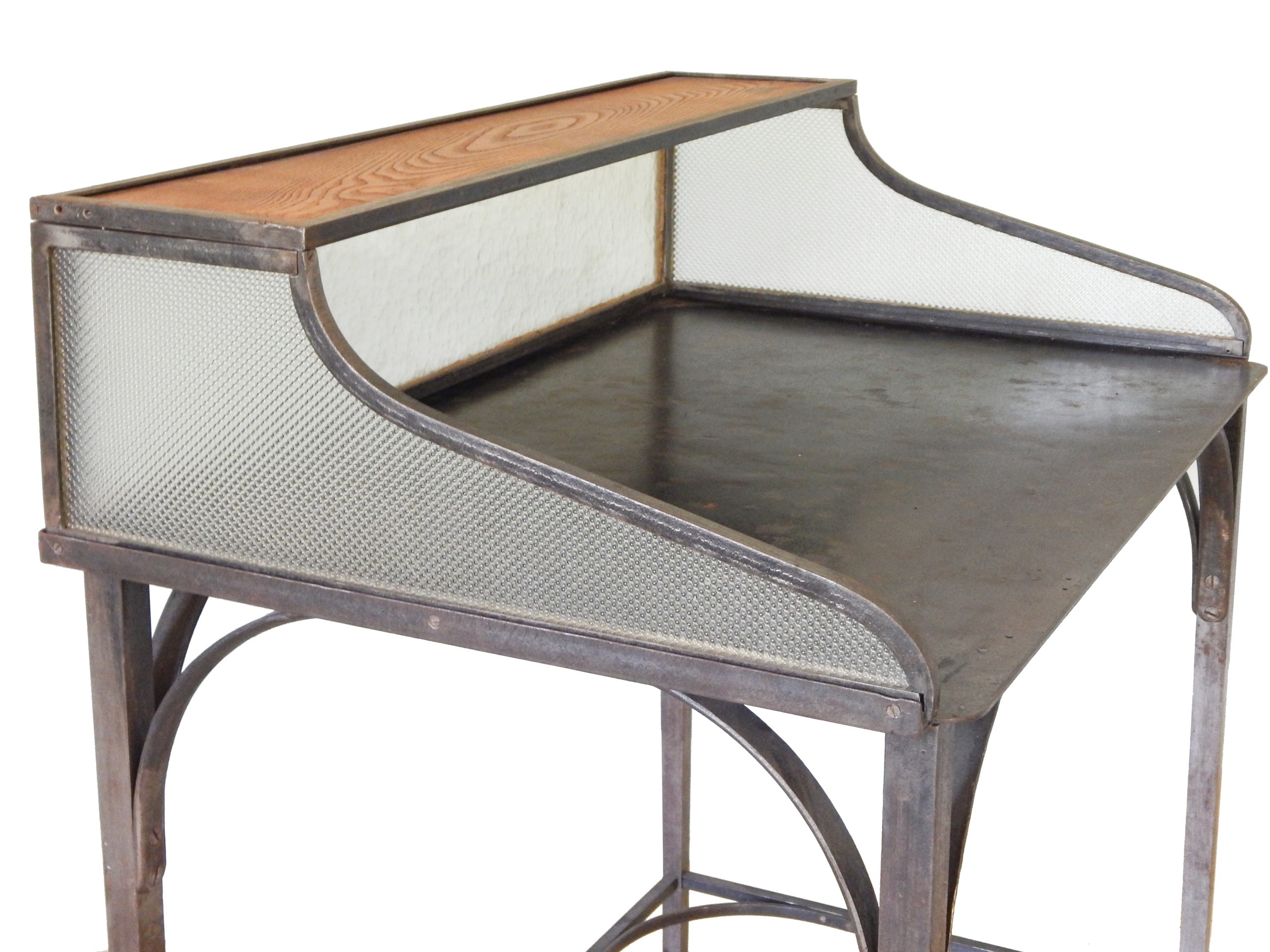 Industrial French Bank Desk - Image 11