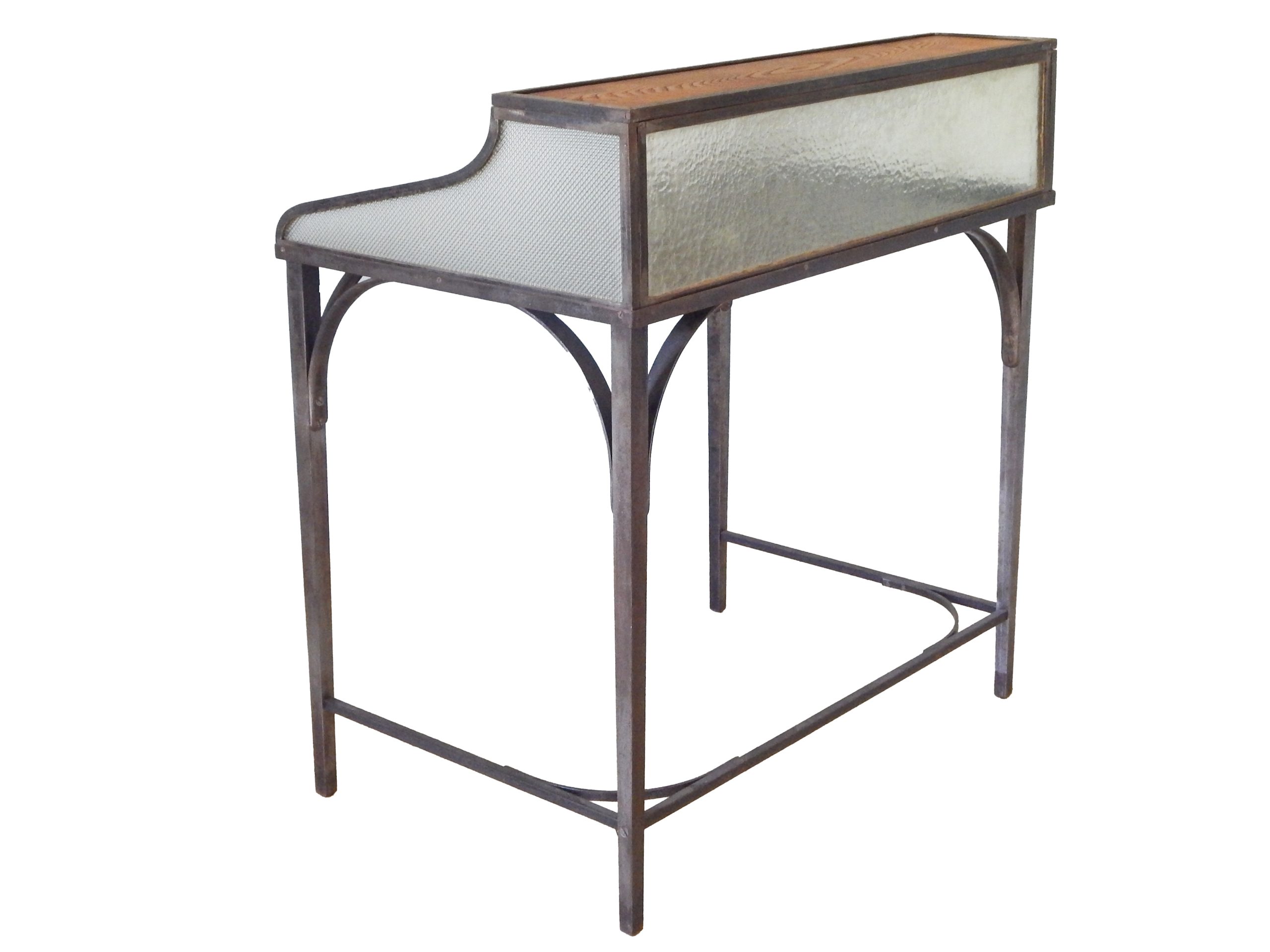 Industrial French Bank Desk - Image 8