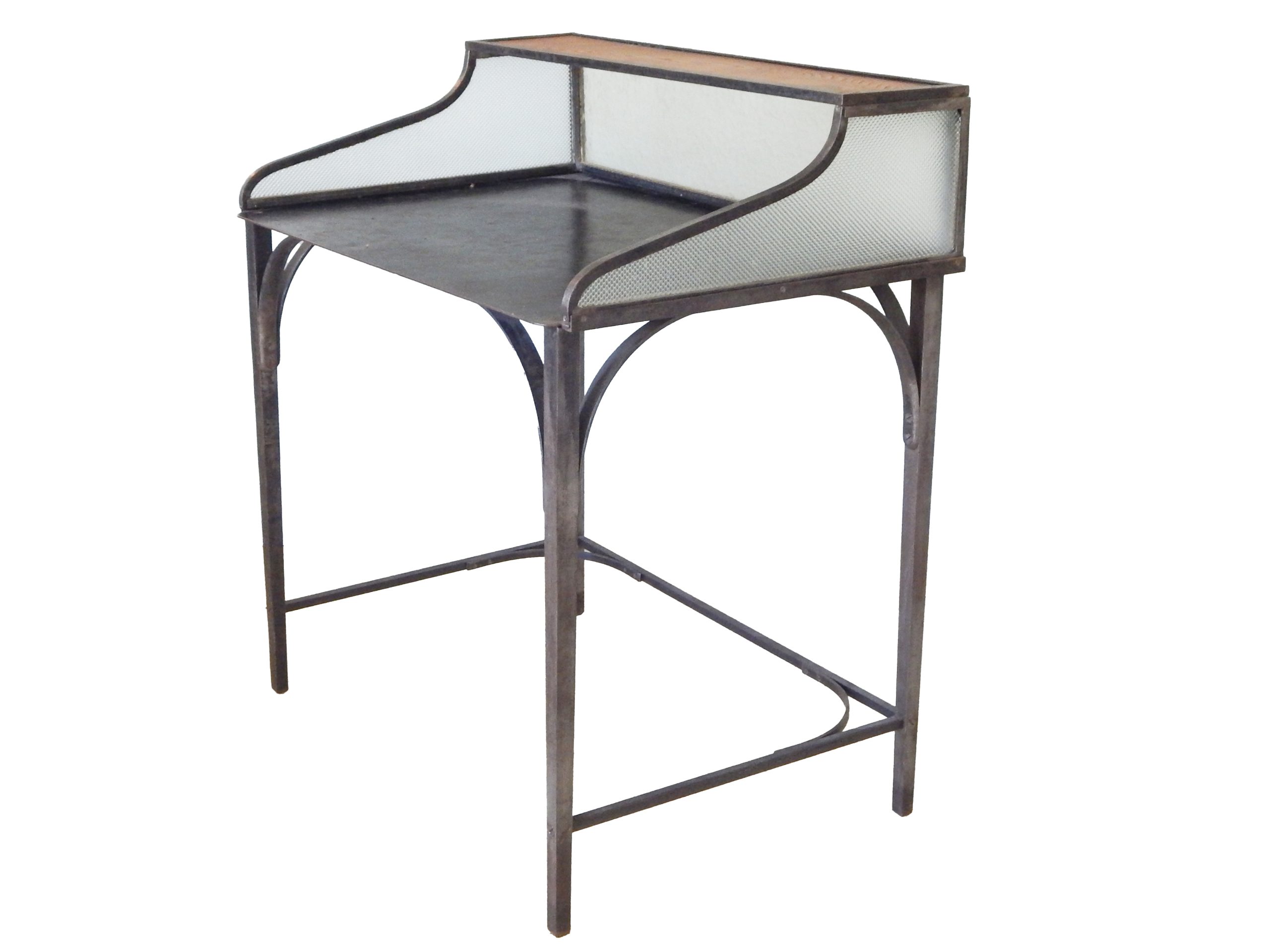 Industrial French Bank Desk - Image 9