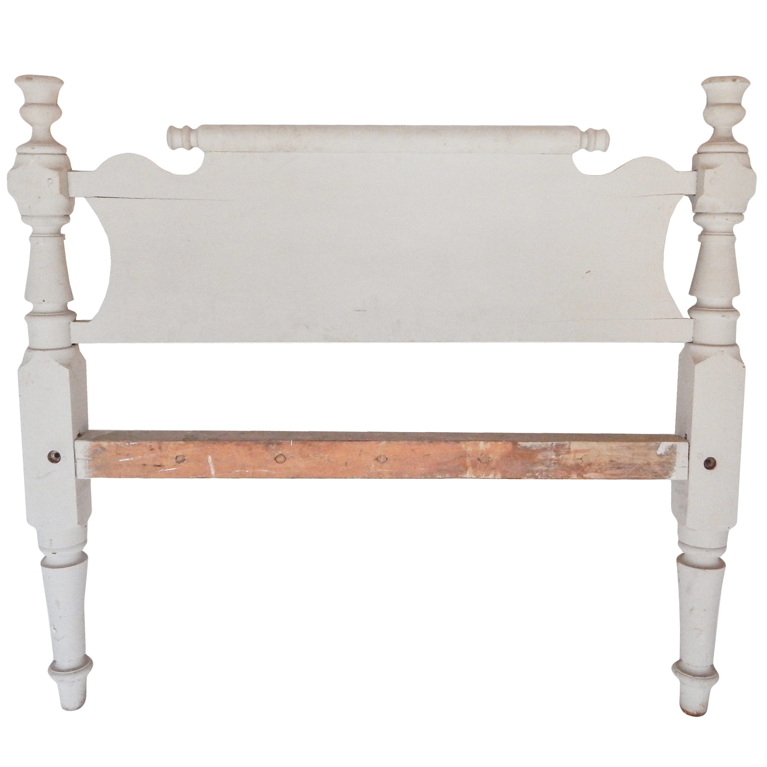 Heavy Wood Turned Three-Quarter Bed - Image 2