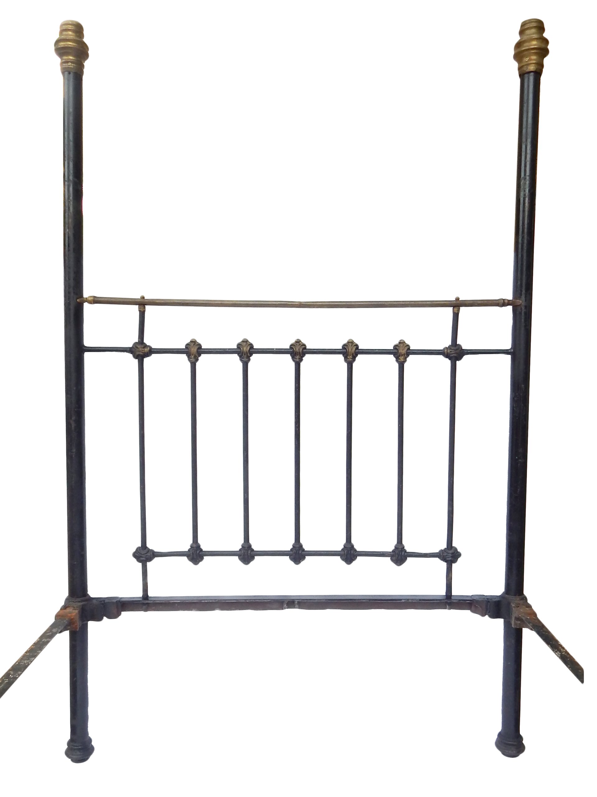 Canopy Bed in Brass & Black - Image 7