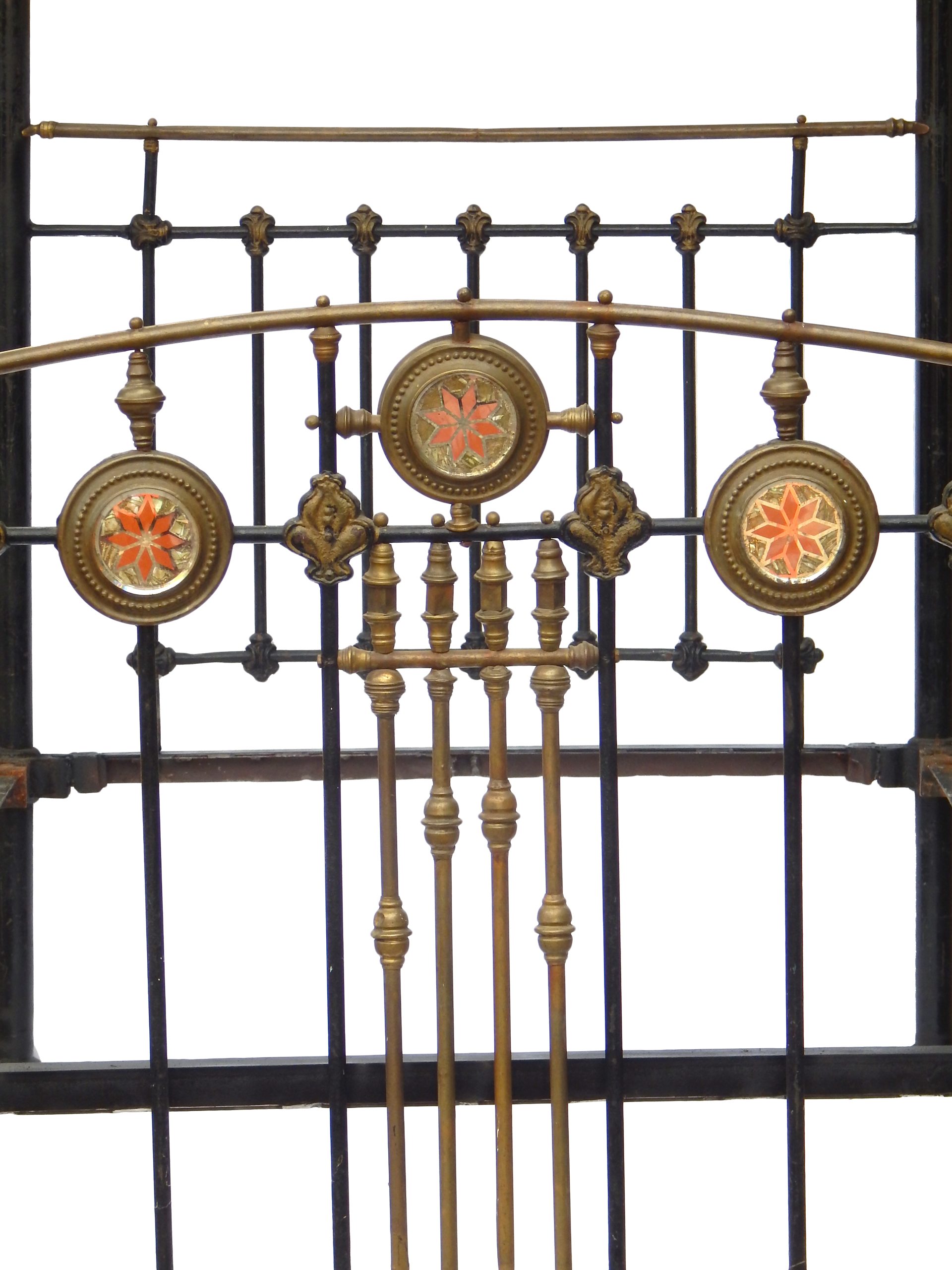 Canopy Bed in Brass & Black - Image 8