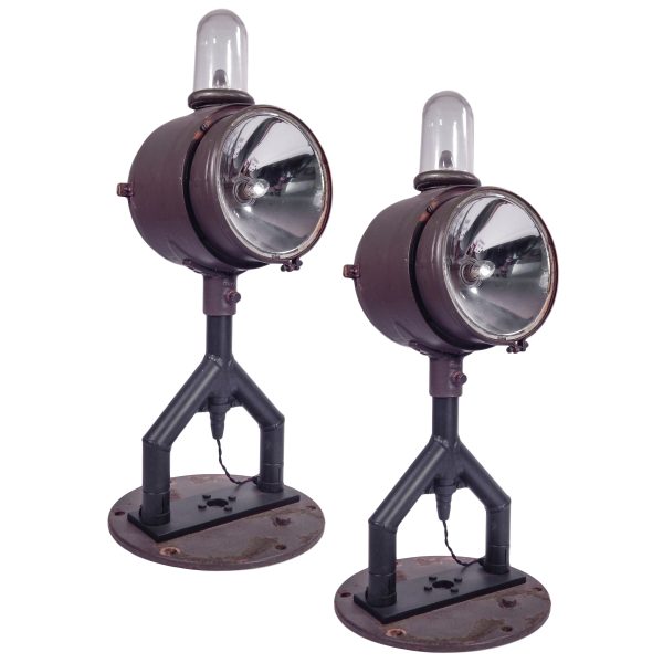Pair of Unusual Runway Lights