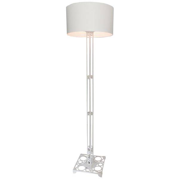 Painted Aluminum Floor Lamp