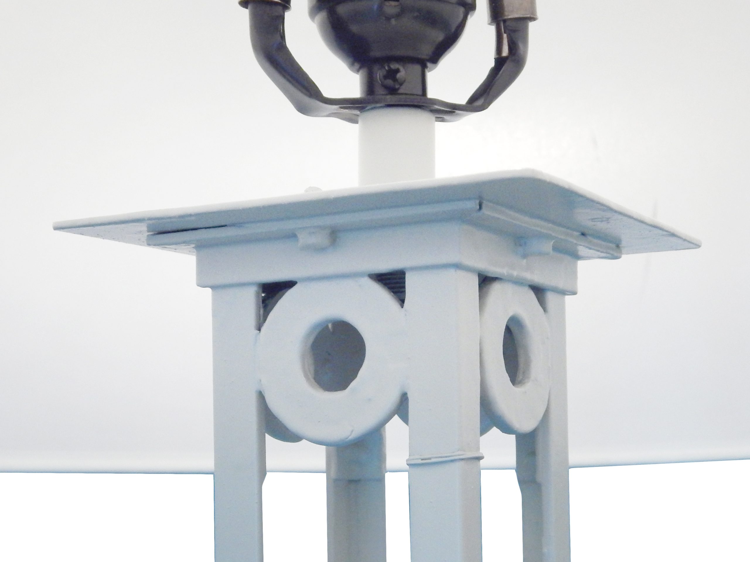 Painted Aluminum Floor Lamp - Image 4