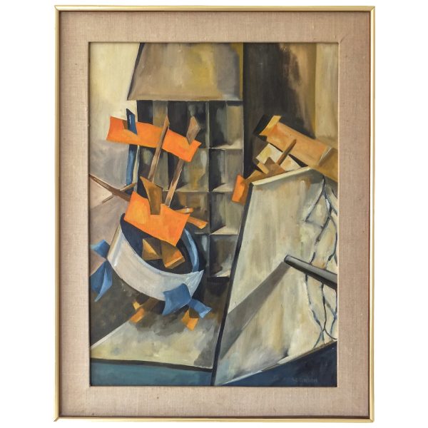Cubist Inspired Painting