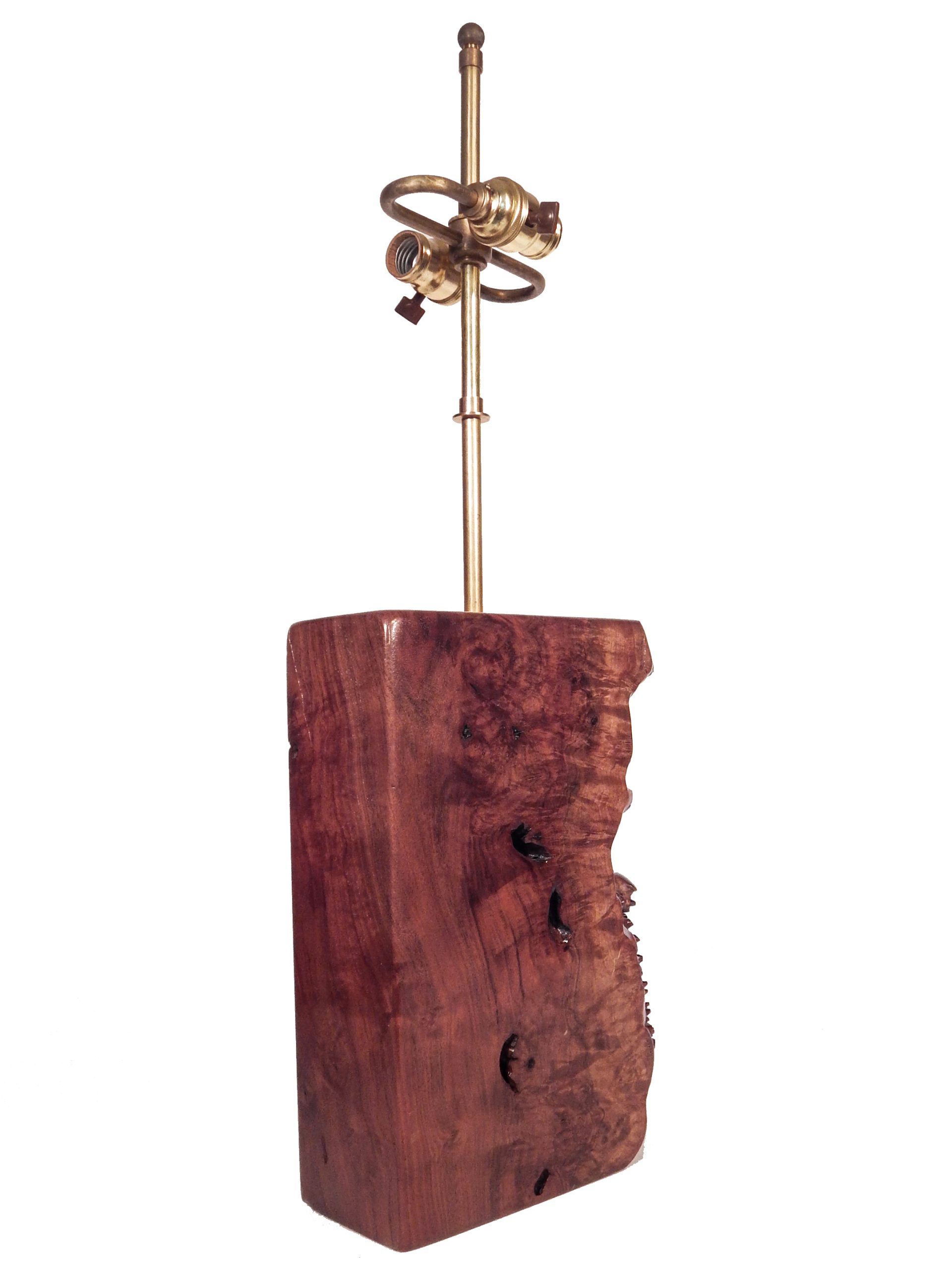 Beautiful Burl Table Lamp - Image 3