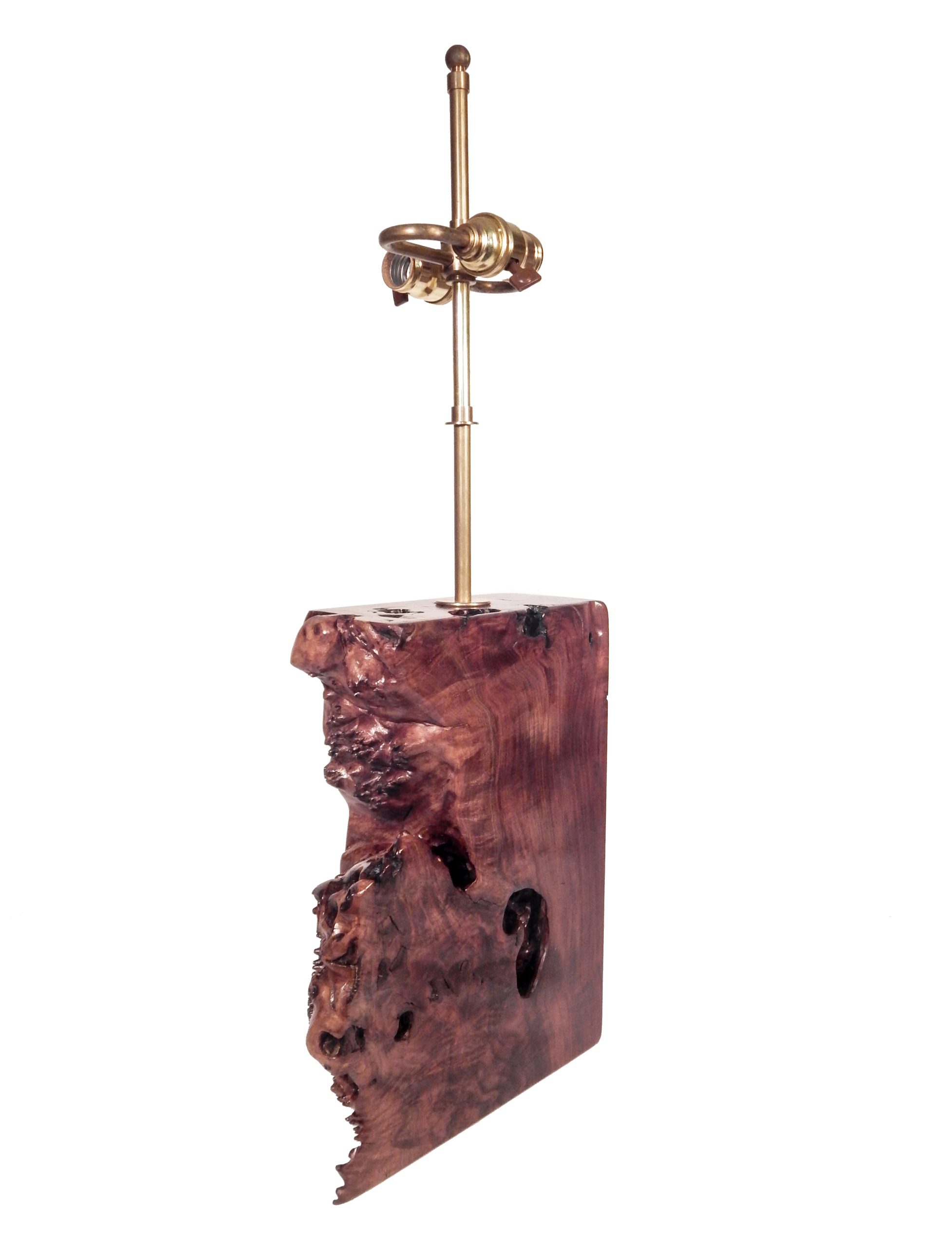 Beautiful Burl Table Lamp - Image 4