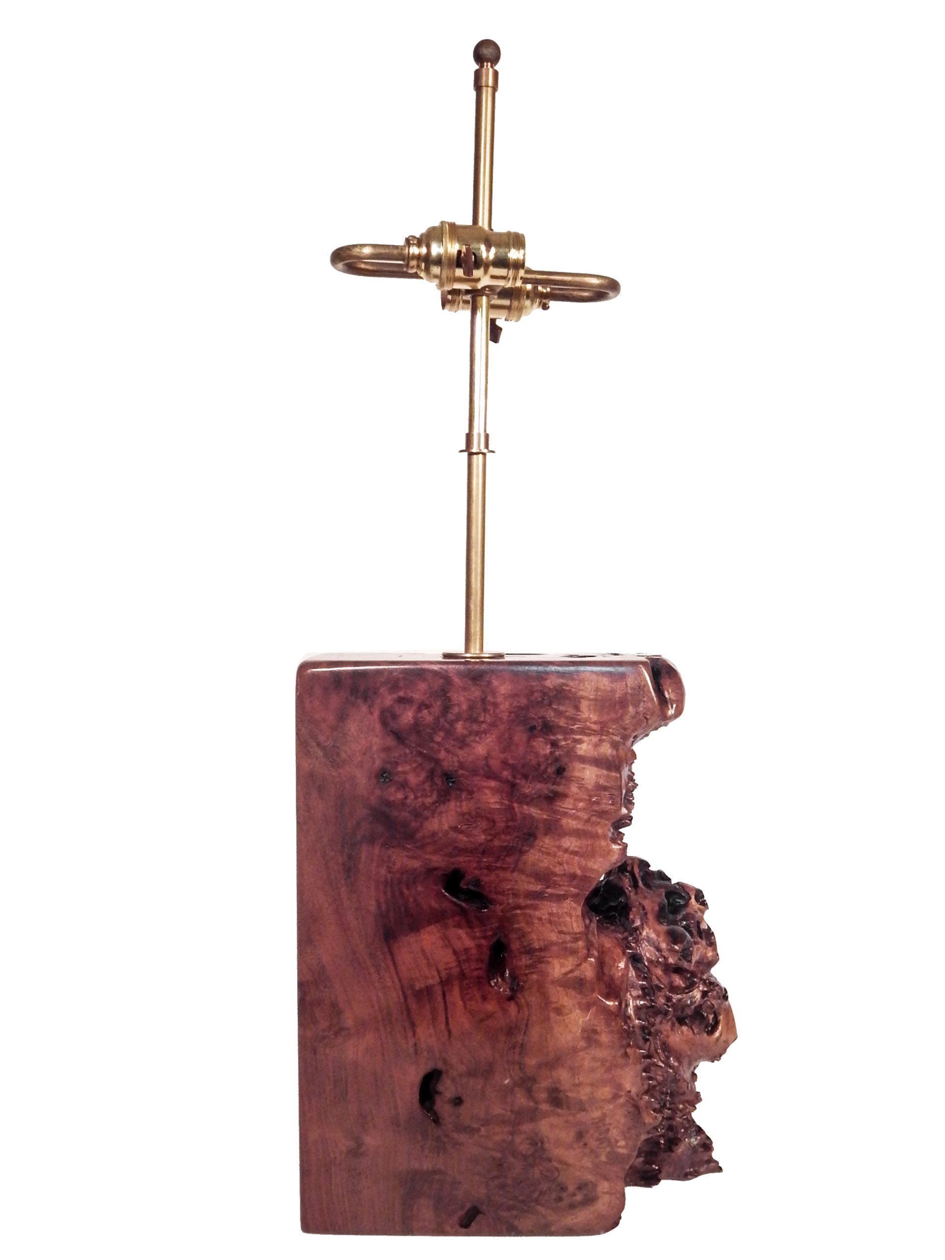 Beautiful Burl Table Lamp - Image 5