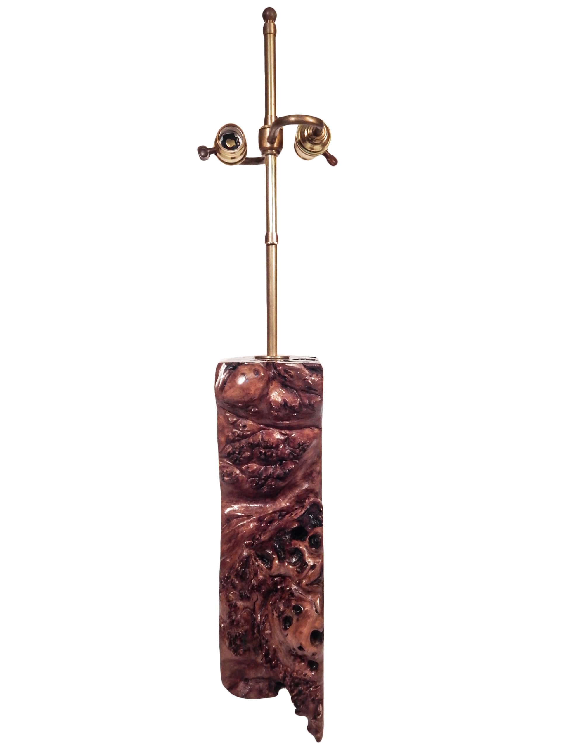 Beautiful Burl Table Lamp - Image 6