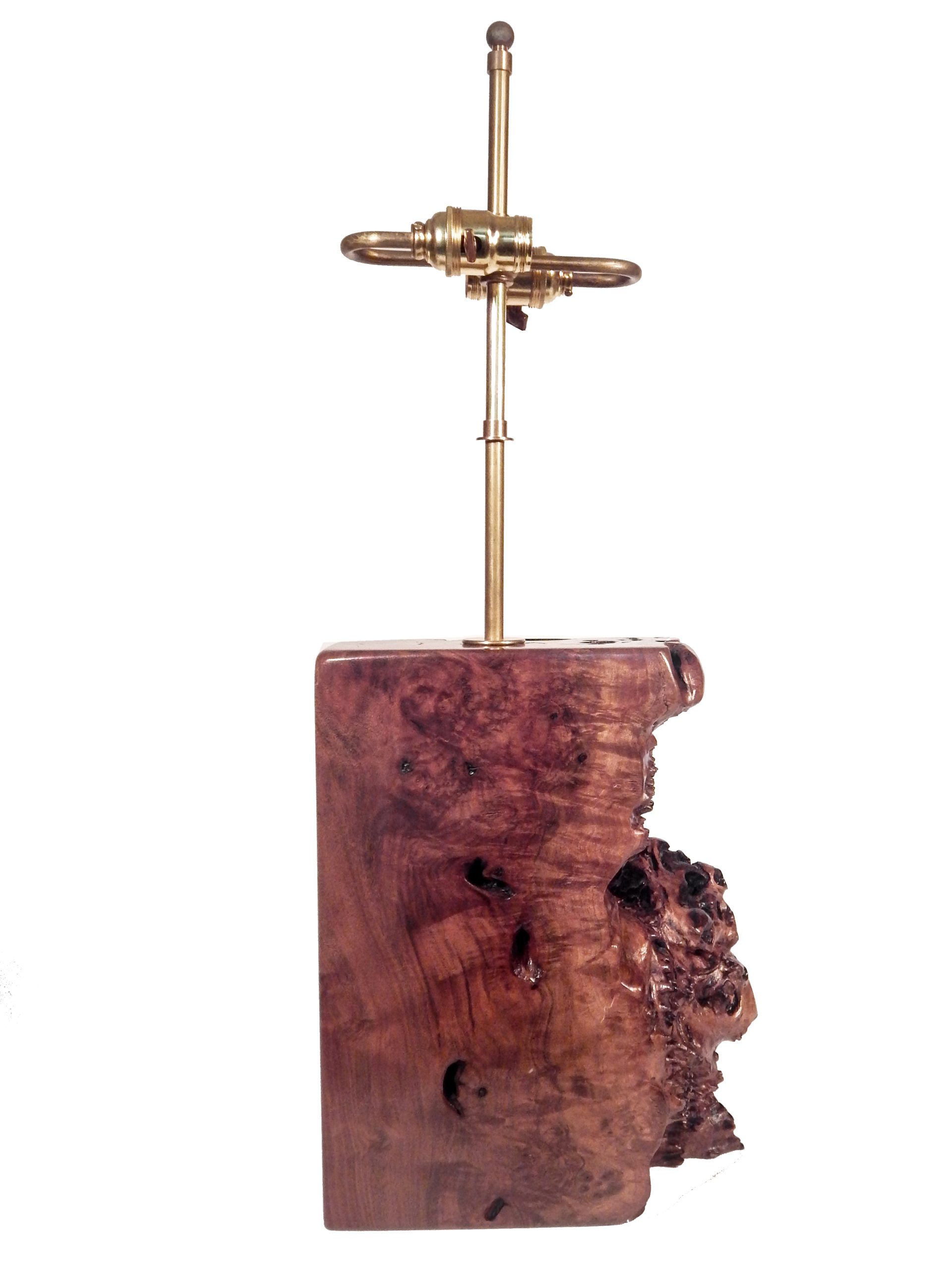 Beautiful Burl Table Lamp - Image 7