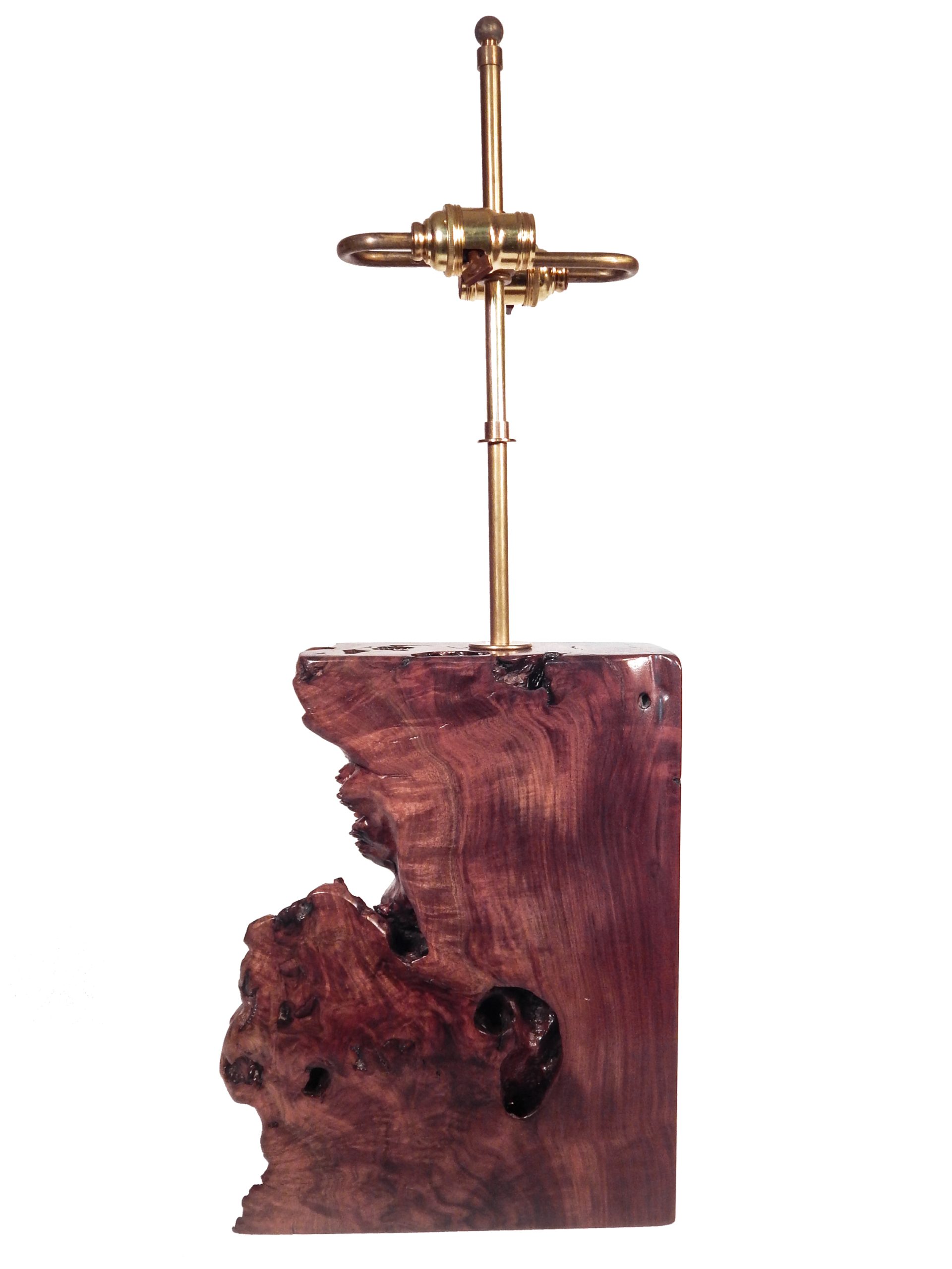 Beautiful Burl Table Lamp - Image 9