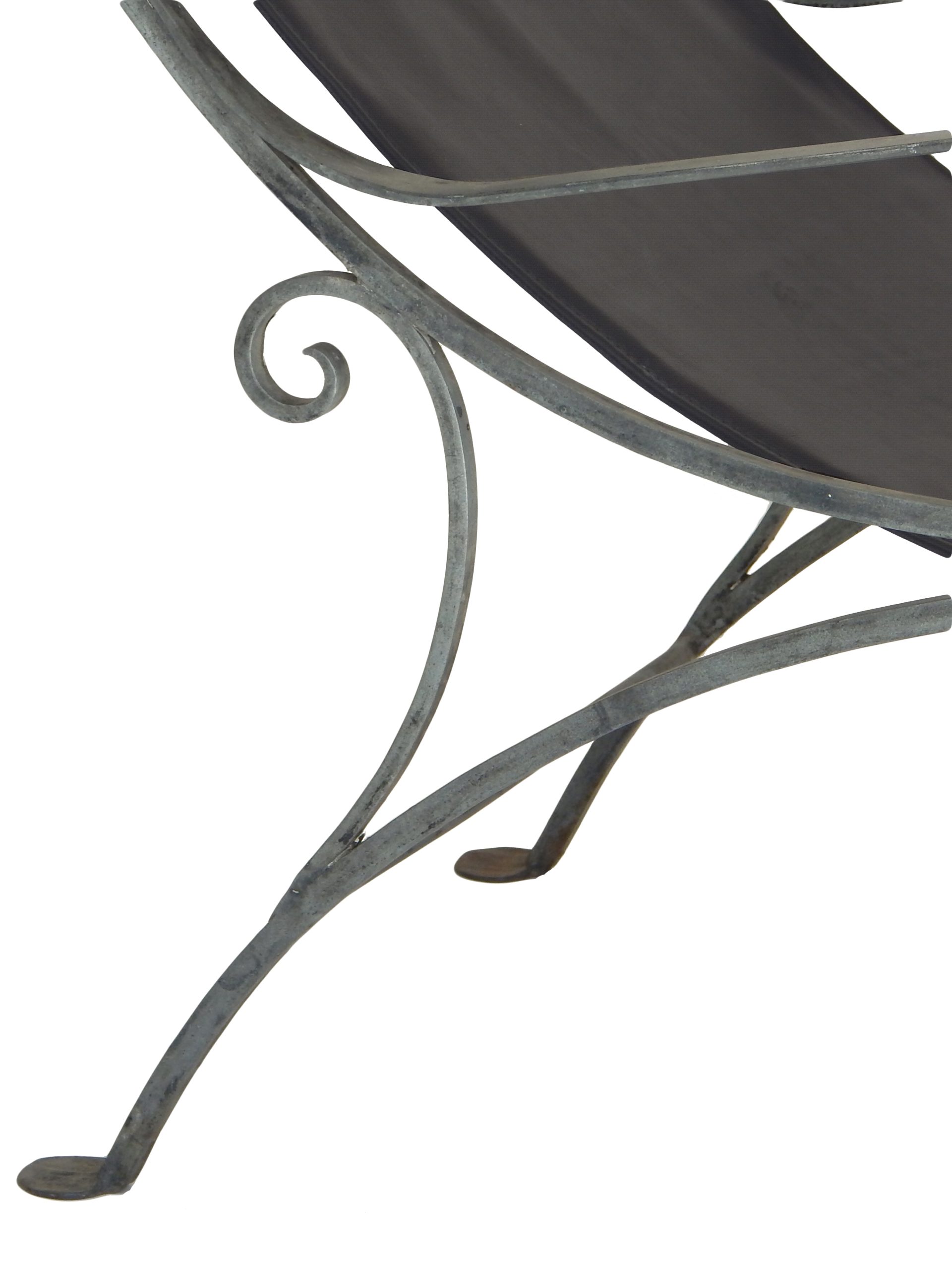 Salterini Style Scroll Iron Lounge Chairs - Image 11