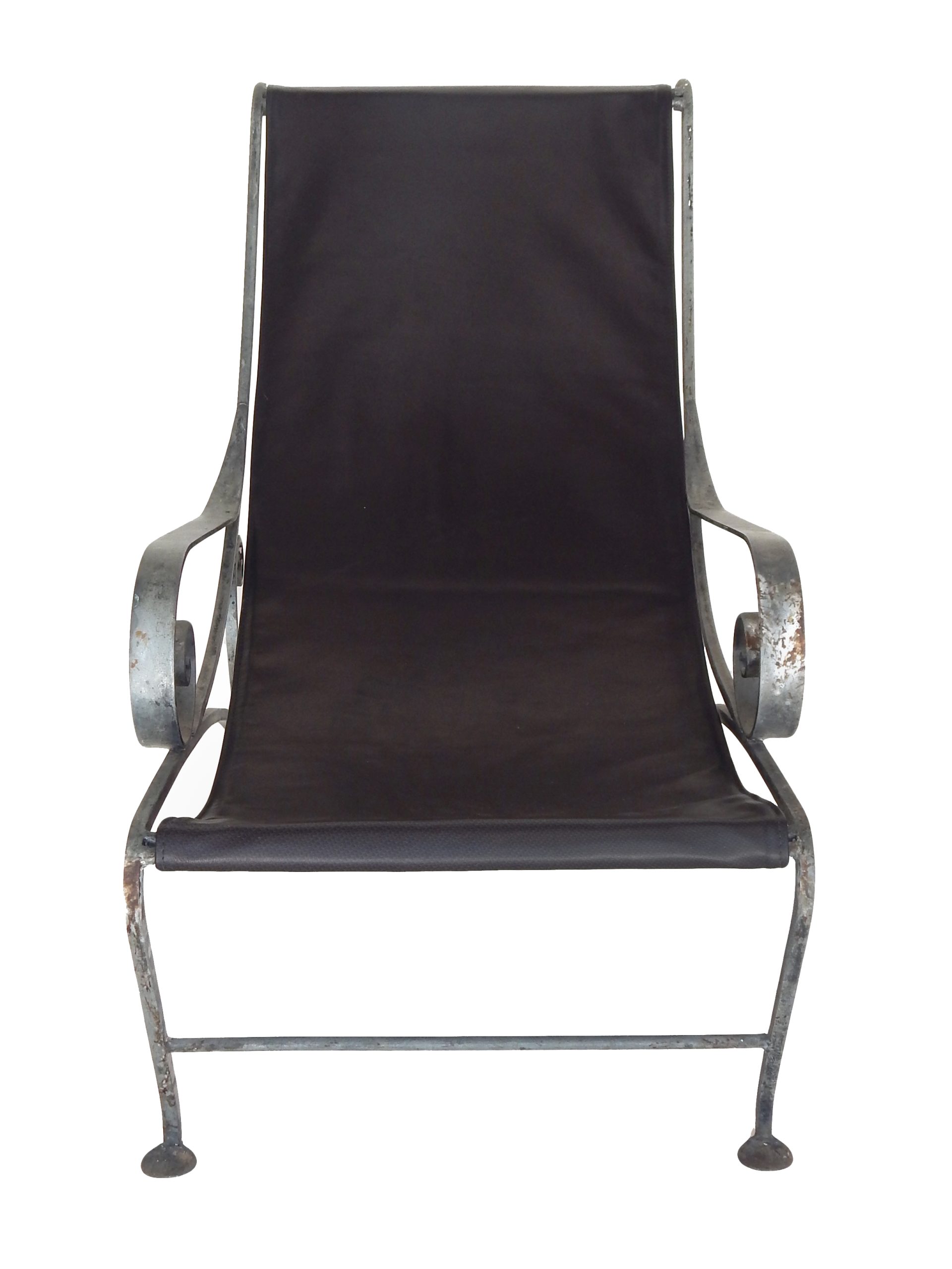 Salterini Style Scroll Iron Lounge Chairs - Image 7