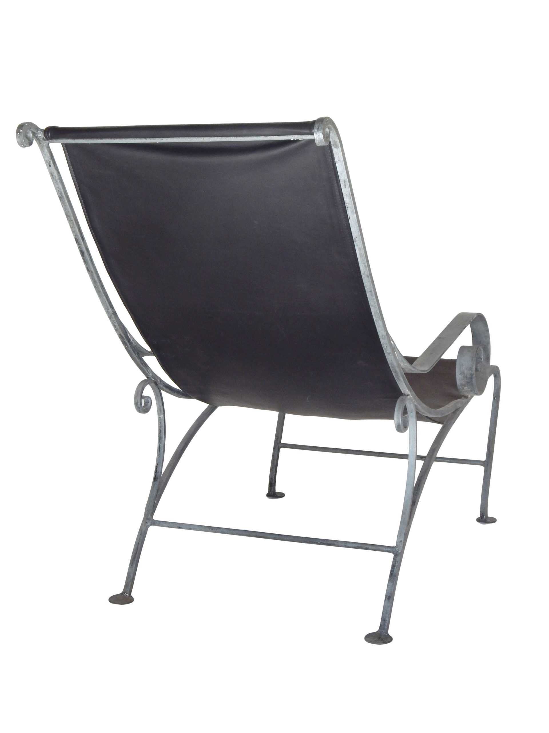 Salterini Style Scroll Iron Lounge Chairs - Image 6