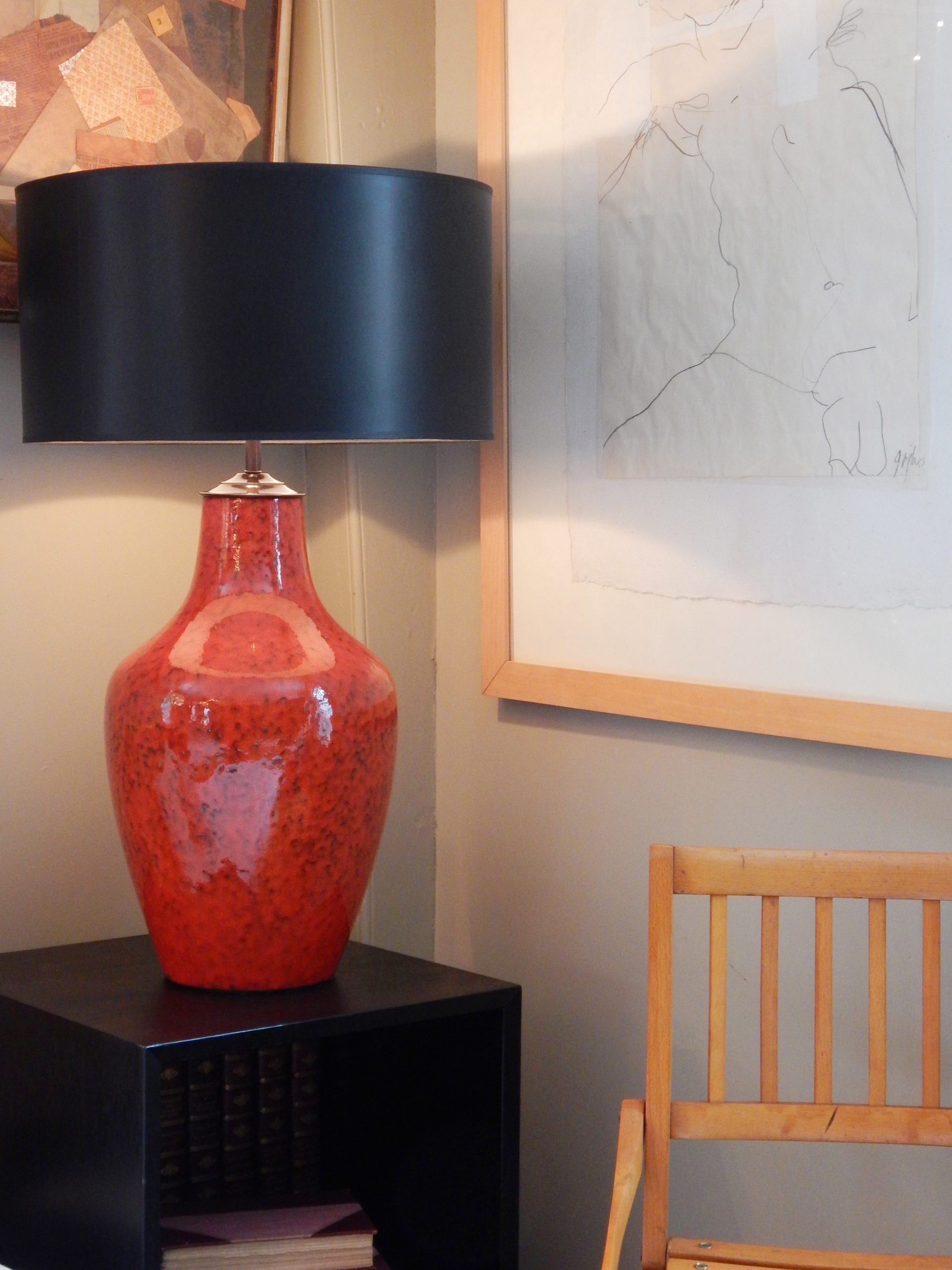 Red German Carstens Table Lamp - Image 2