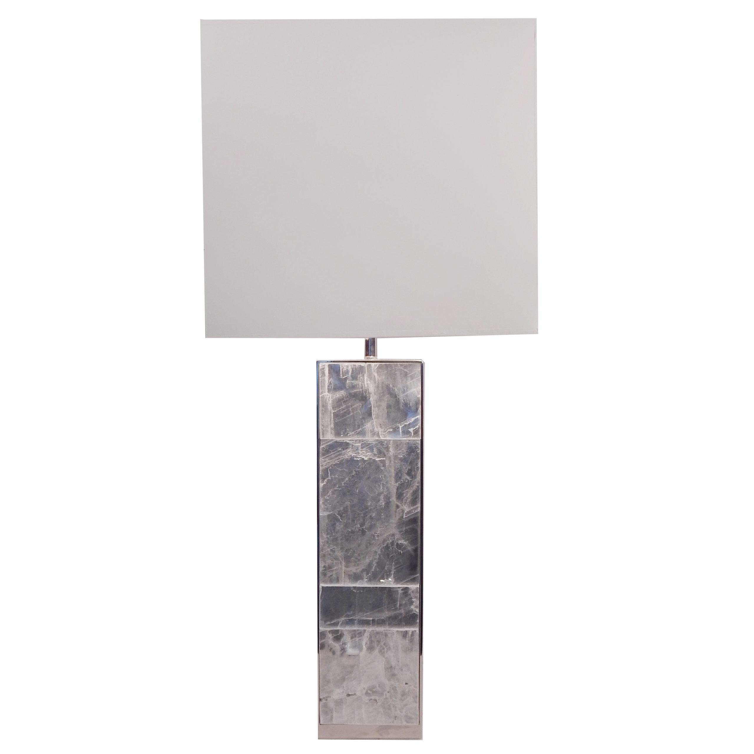 Custom Hand Made Gypsum Lamp