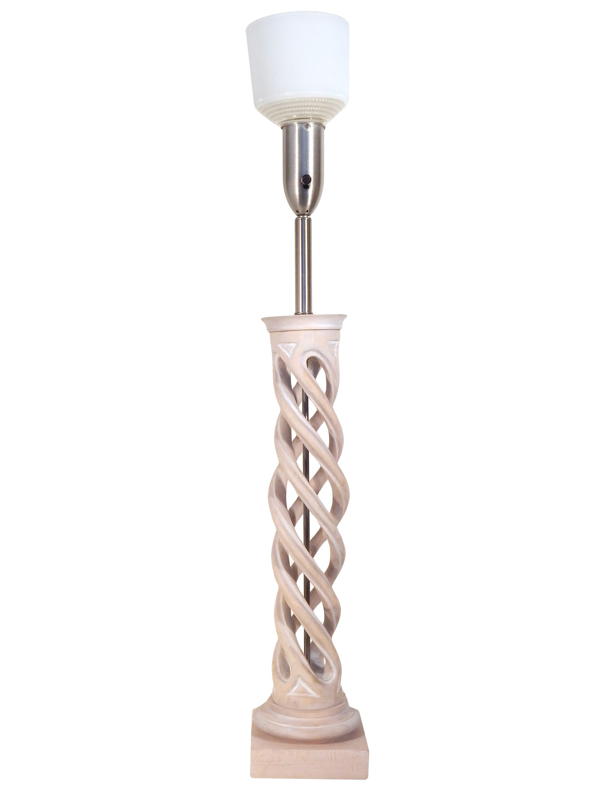 Pair of James Mont Twist Table Lamps - Image 3