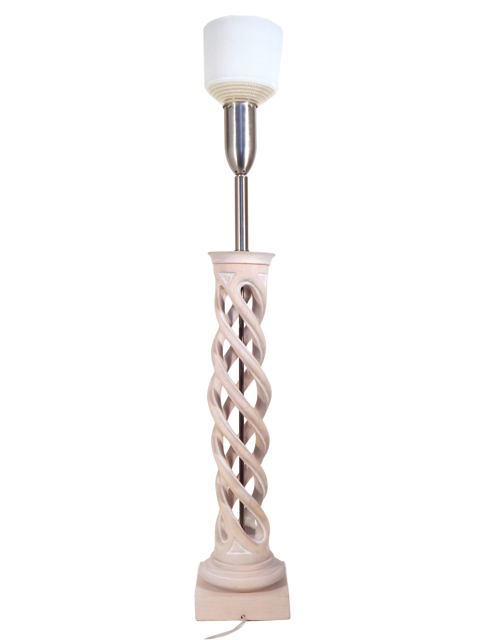 Pair of James Mont Twist Table Lamps - Image 5