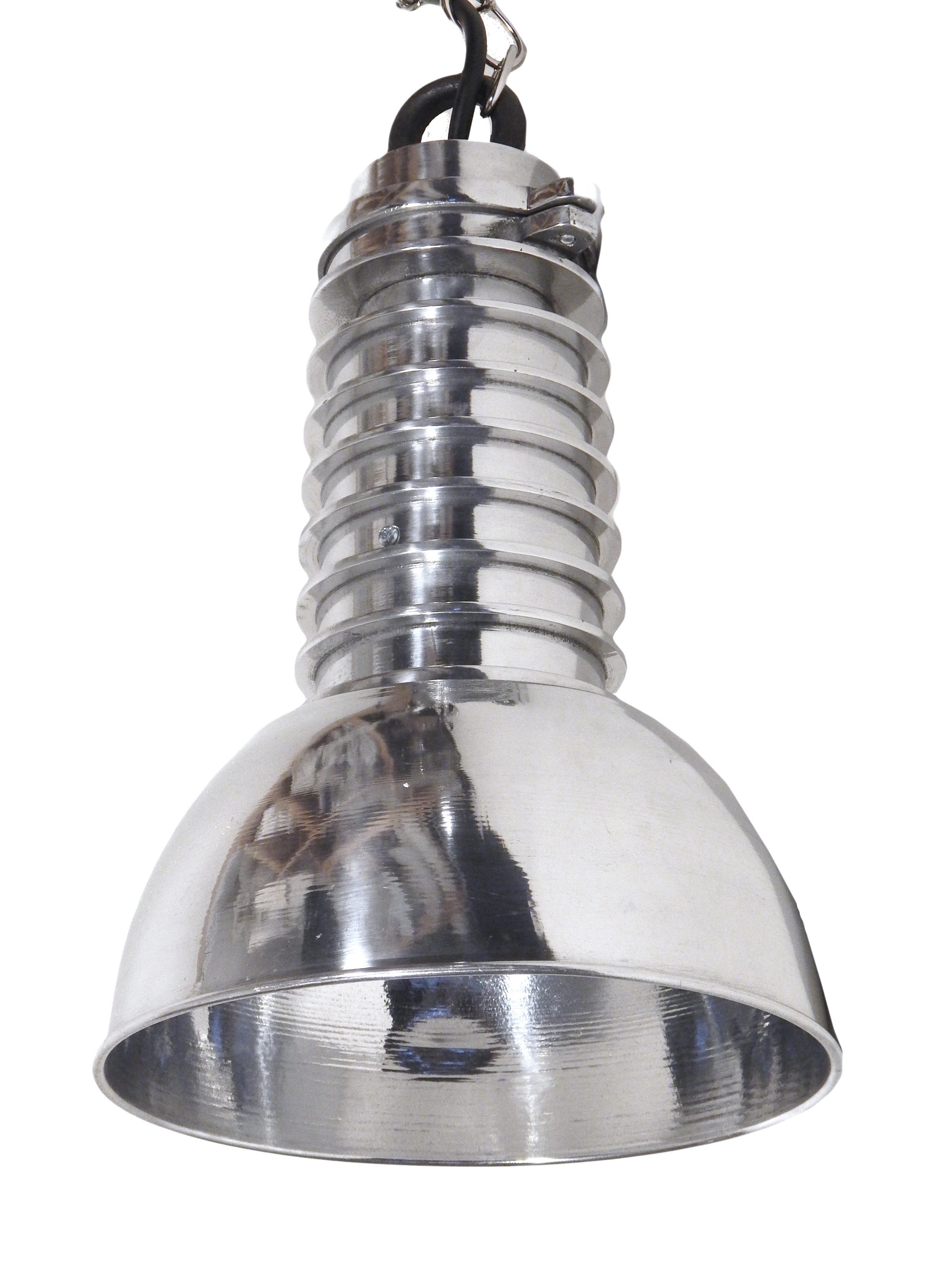 Pair of Hanging Industrial Fixtures - Image 6