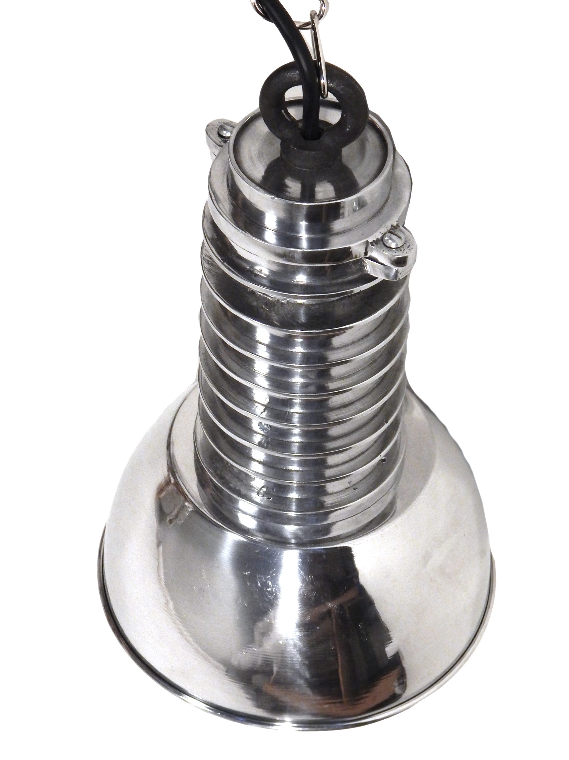 Pair of Hanging Industrial Fixtures - Image 7