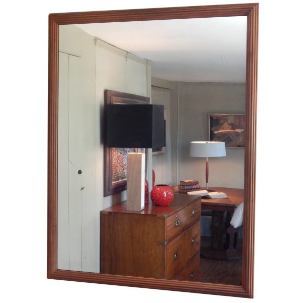Fluted Cherry Mirror