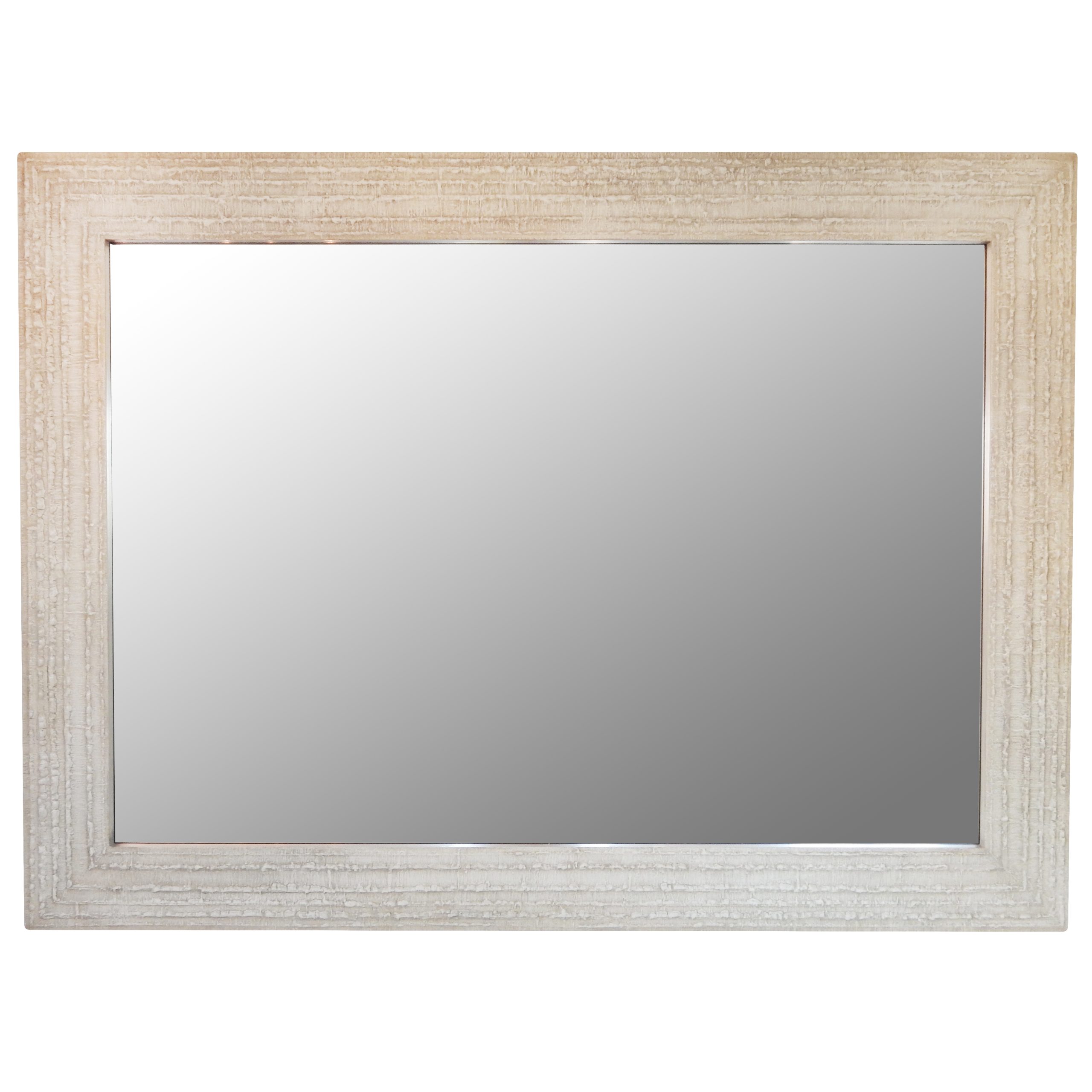 Large Textured Mirror