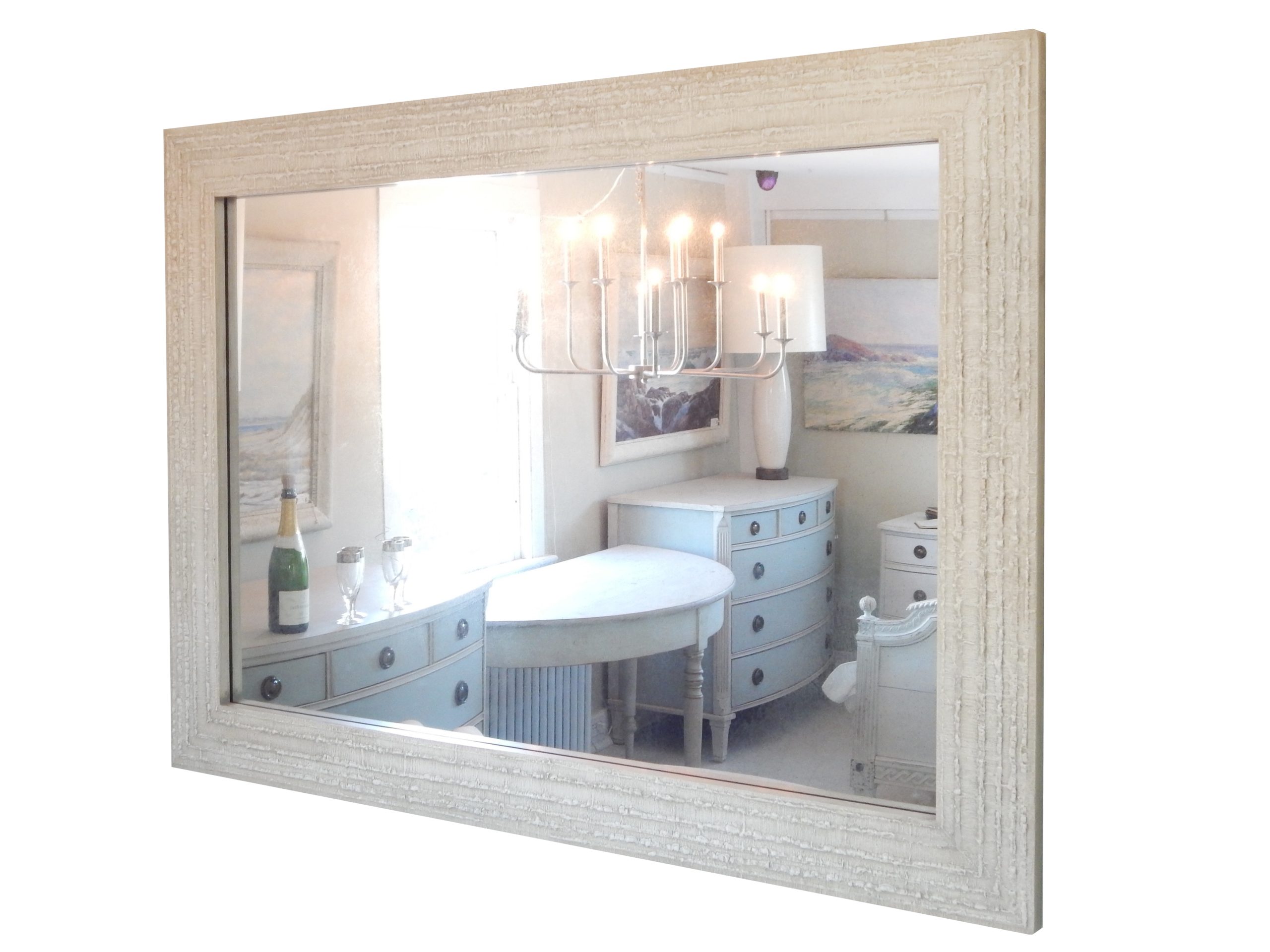 Large Textured Mirror - Image 3