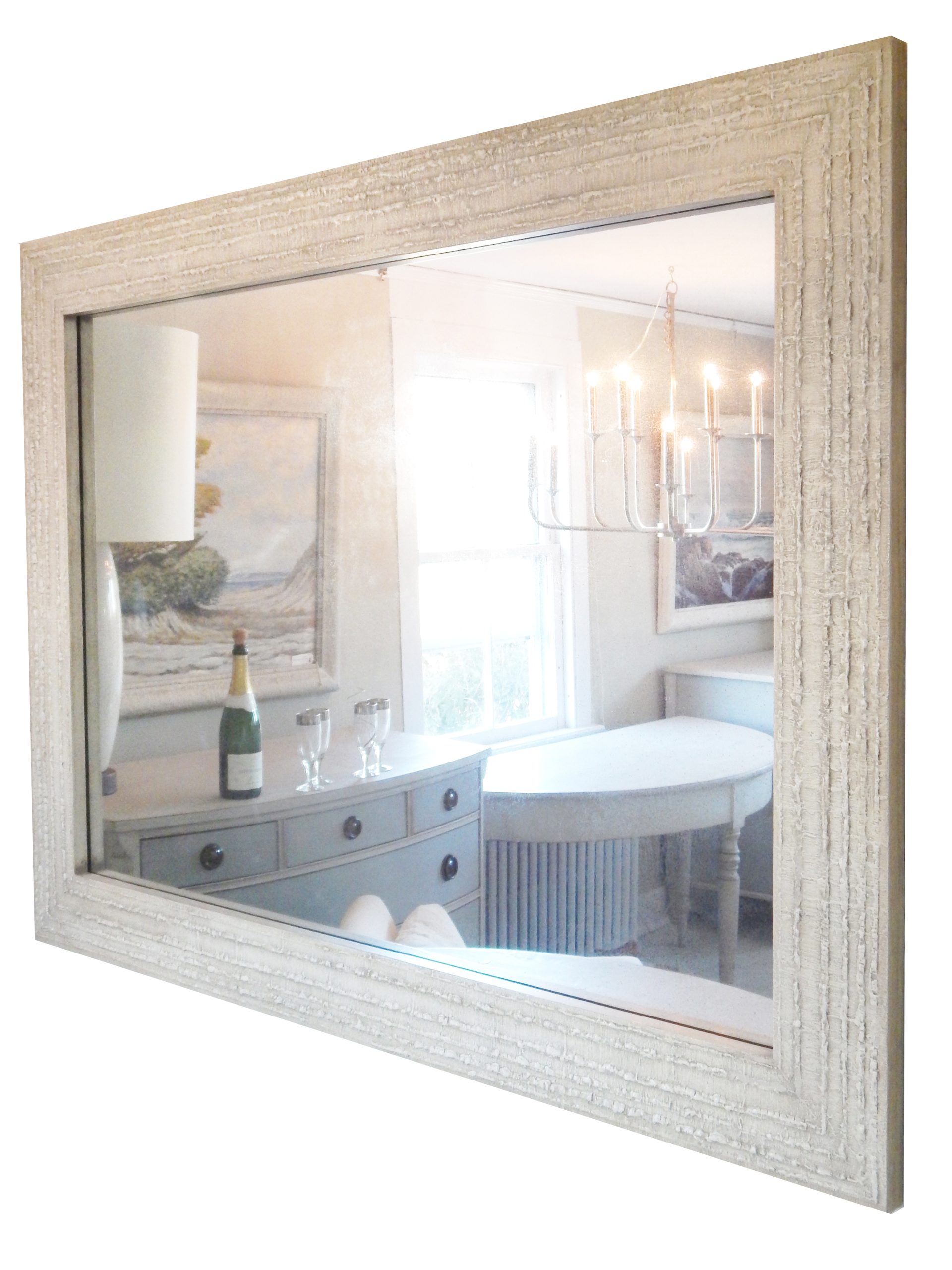 Large Textured Mirror - Image 4