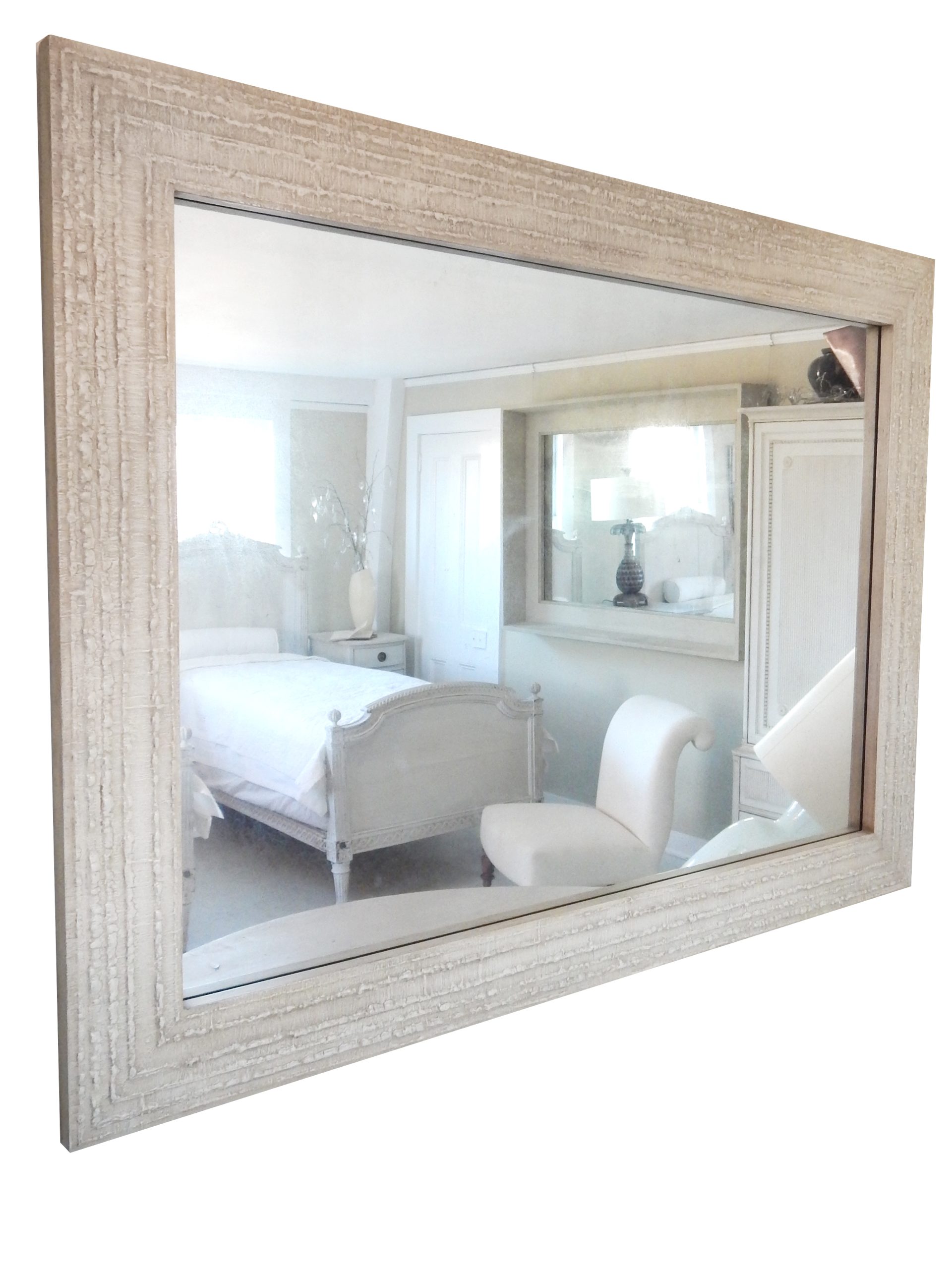 Large Textured Mirror - Image 5
