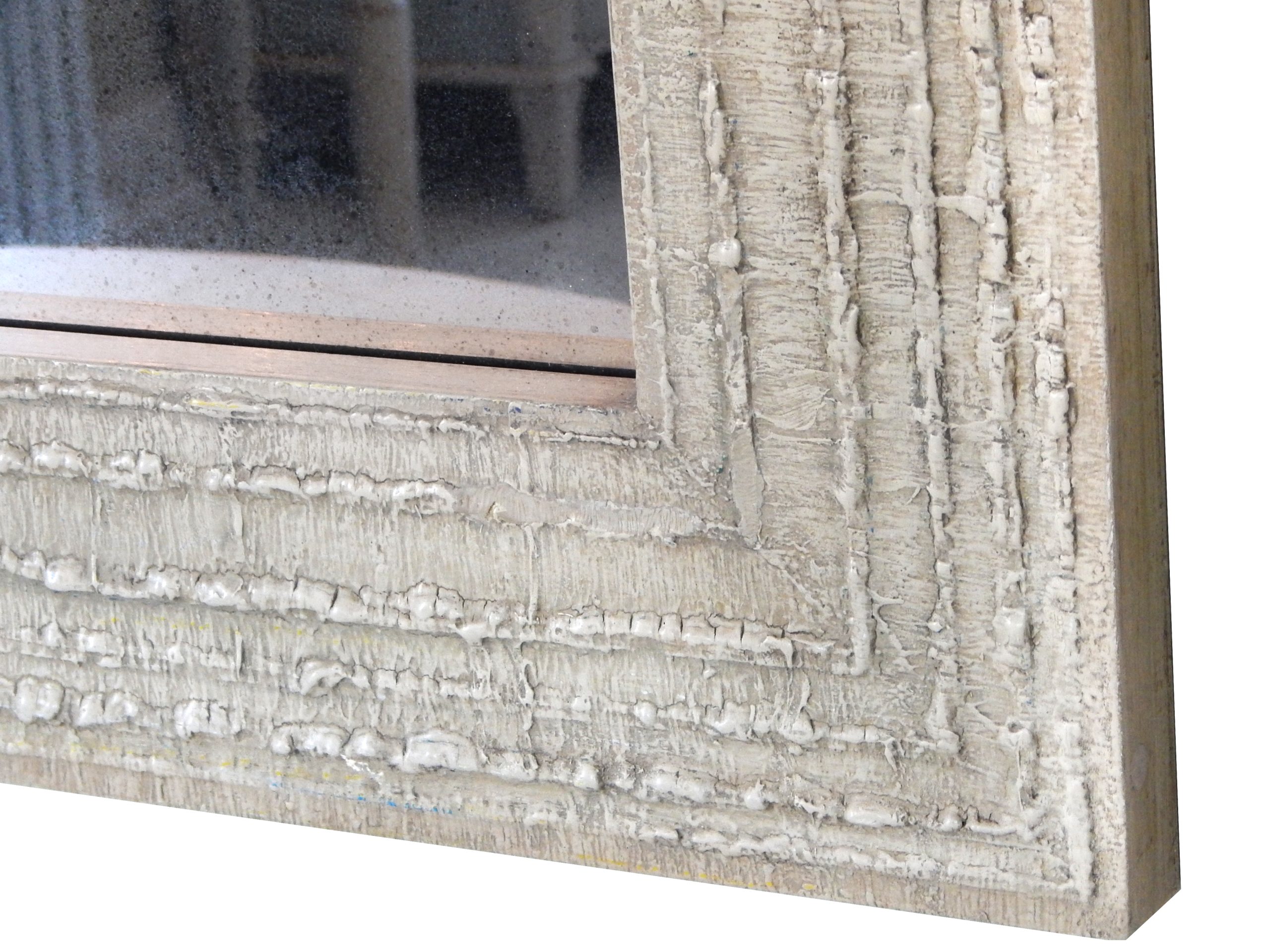 Large Textured Mirror - Image 7