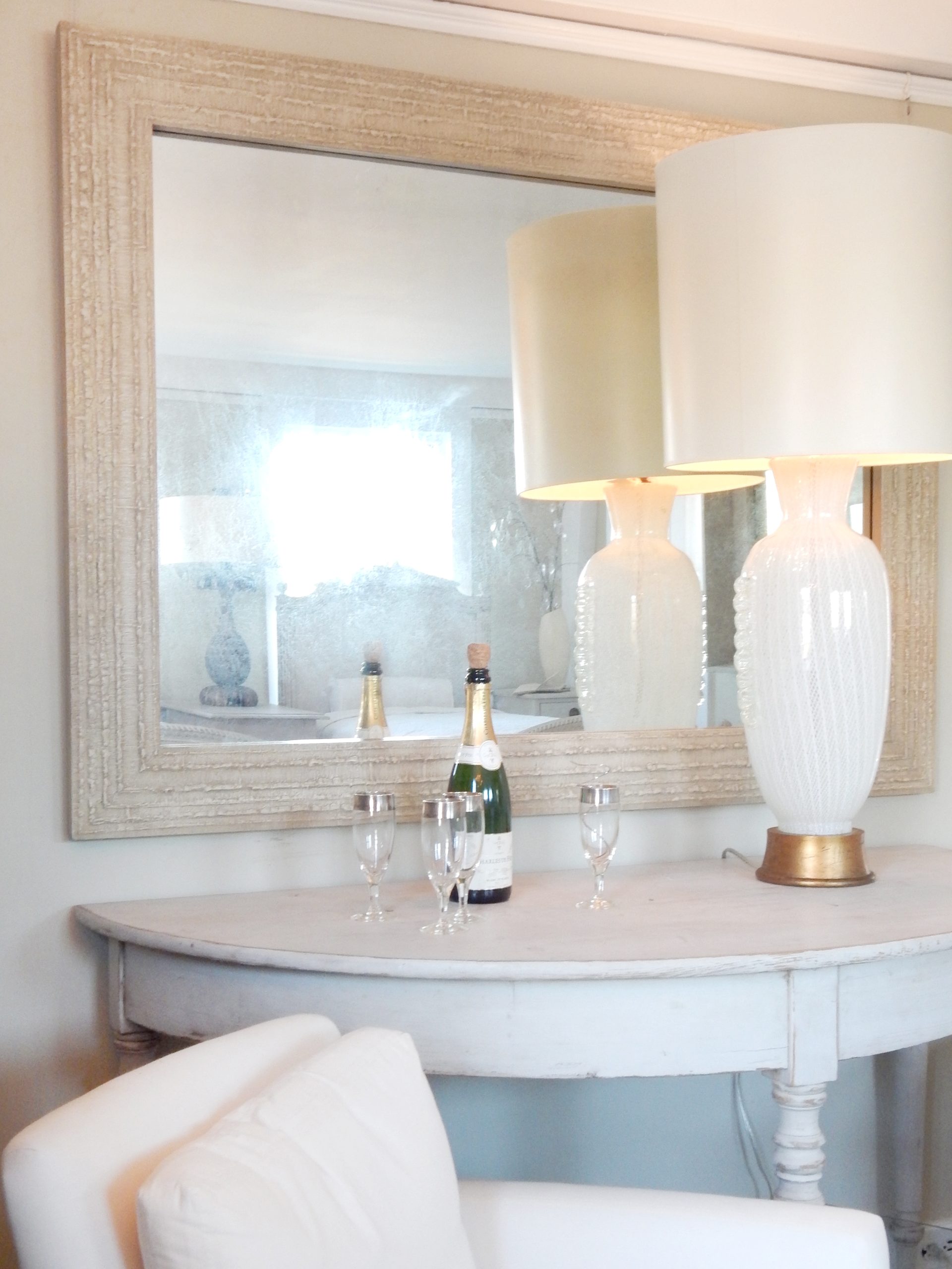 Large Textured Mirror - Image 2