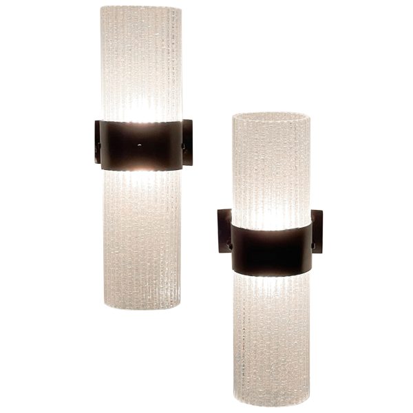Pair of Large Mazzega Sconces