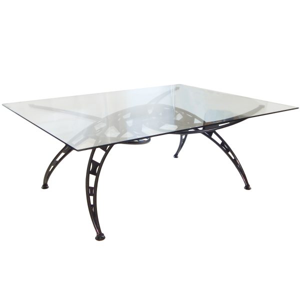 Large Aerodynamic Steel Table Base