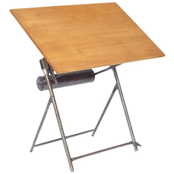 Mechanical Drafting Table And Stool