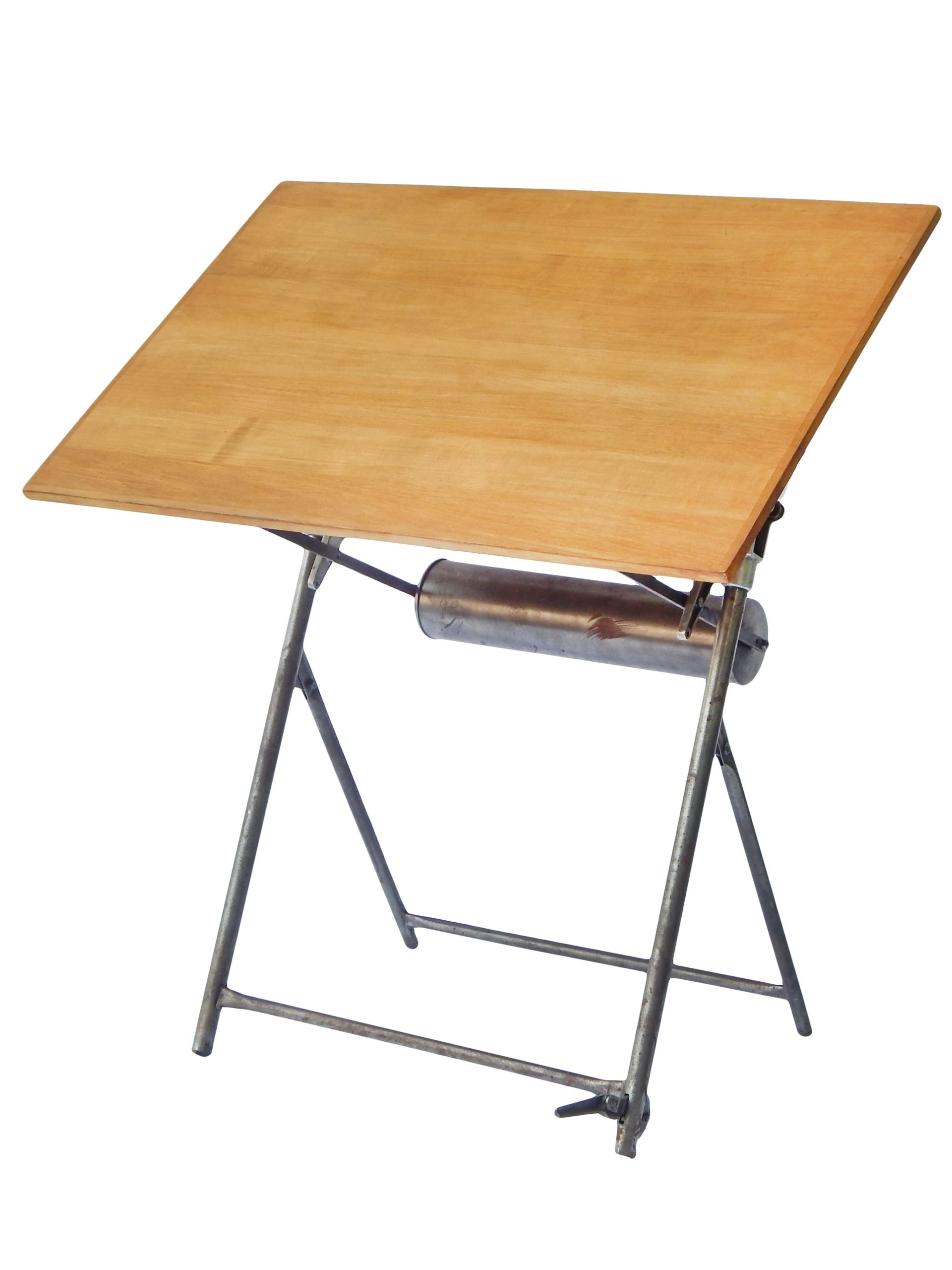 Mechanical Drafting Table And Stool - Image 5