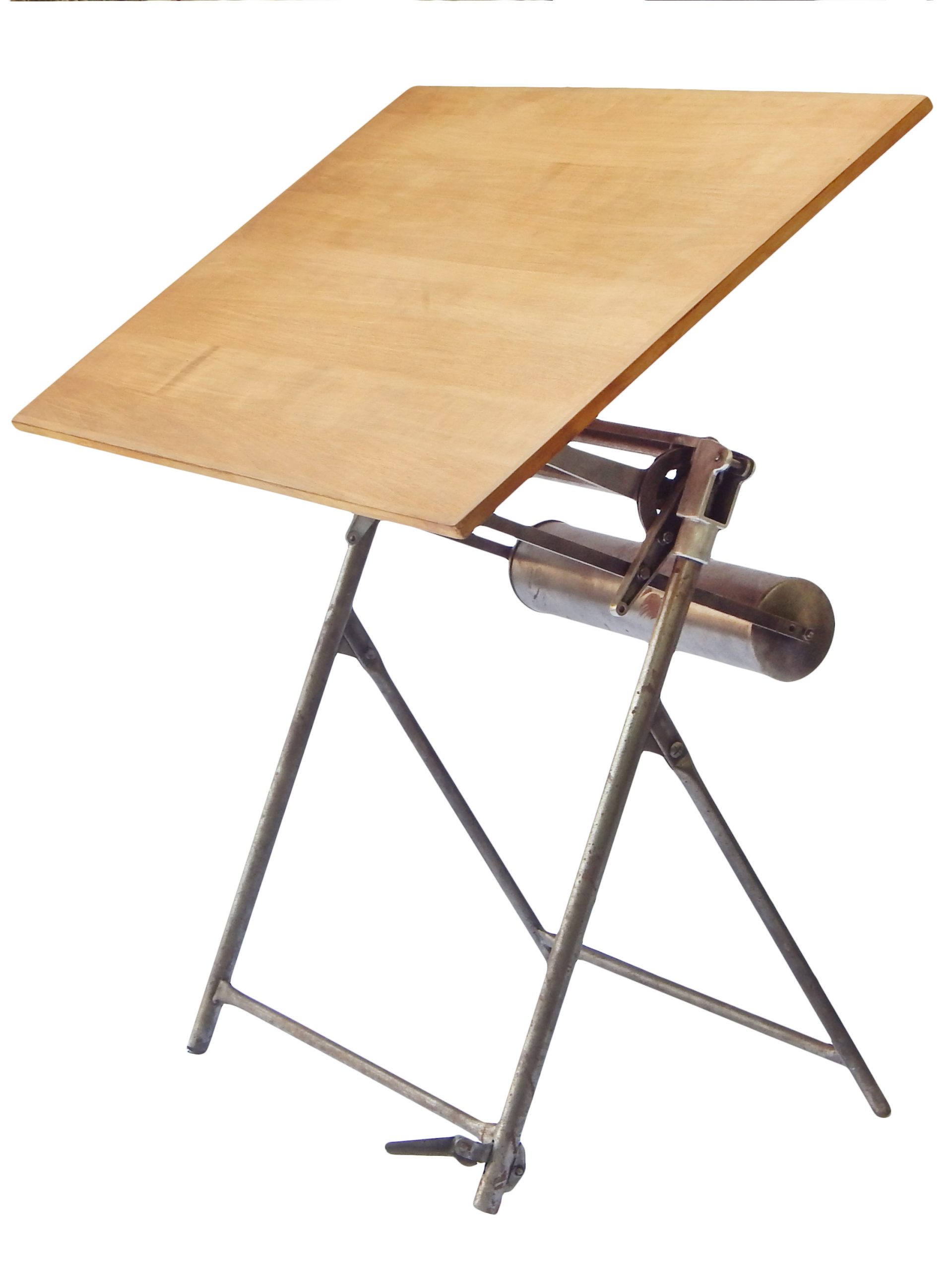 Mechanical Drafting Table And Stool - Image 6