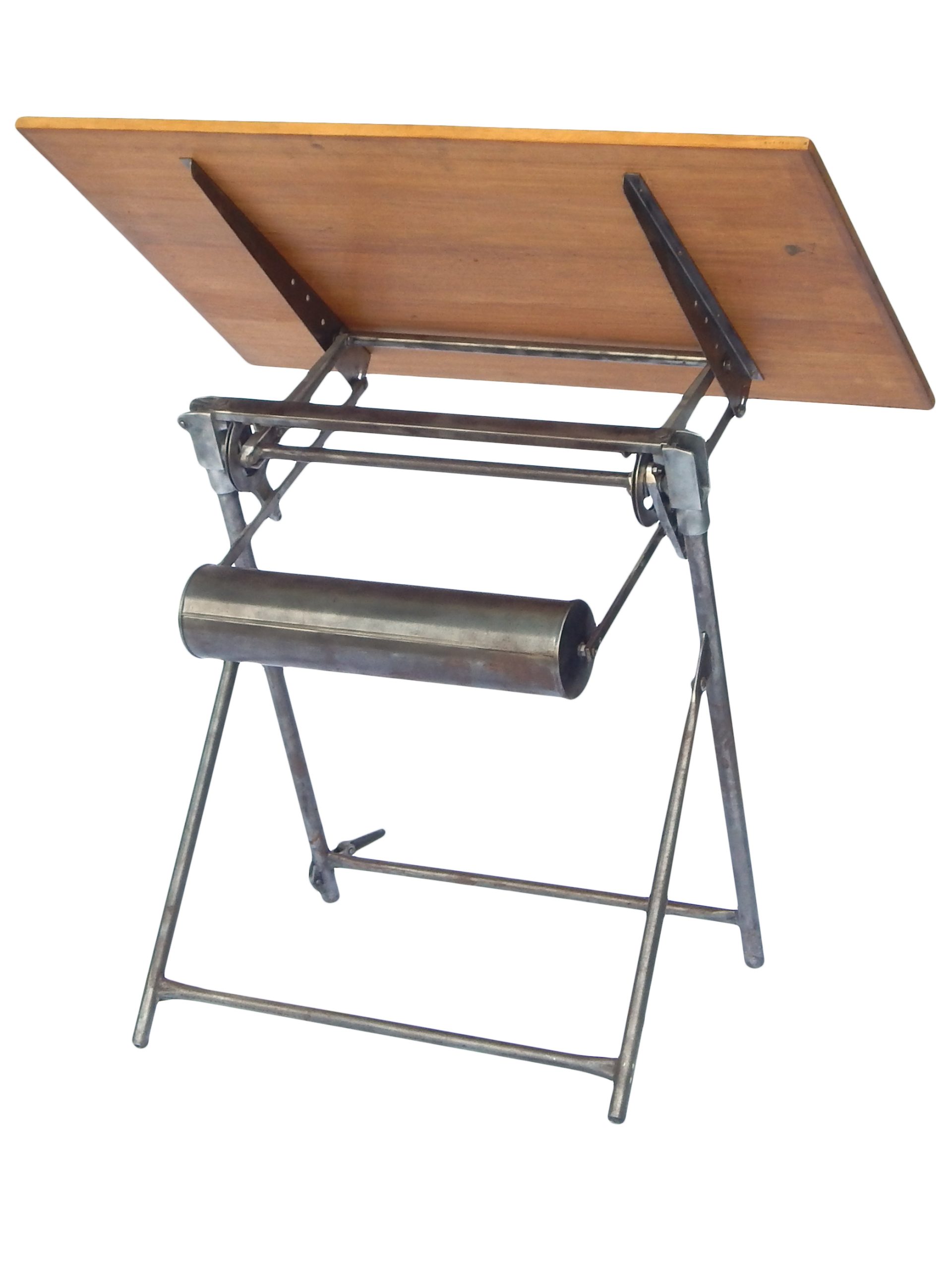 Mechanical Drafting Table And Stool - Image 7