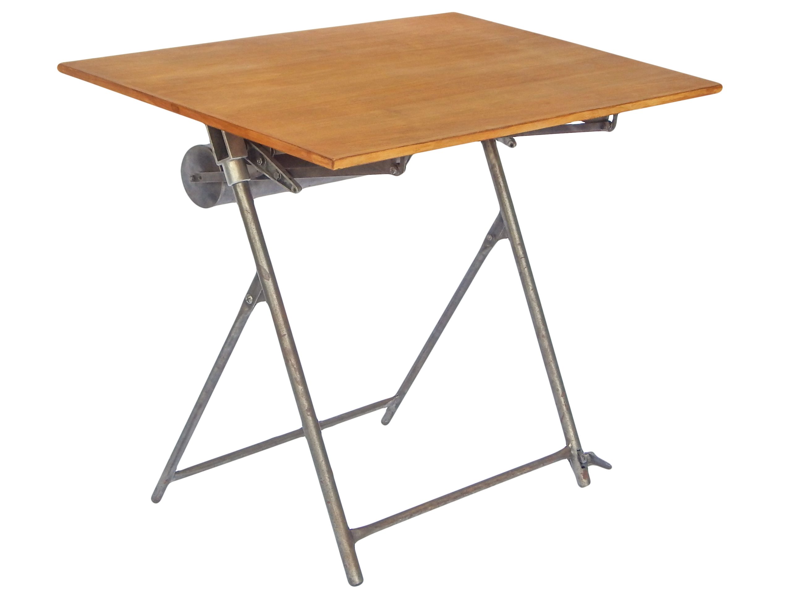 Mechanical Drafting Table And Stool - Image 9