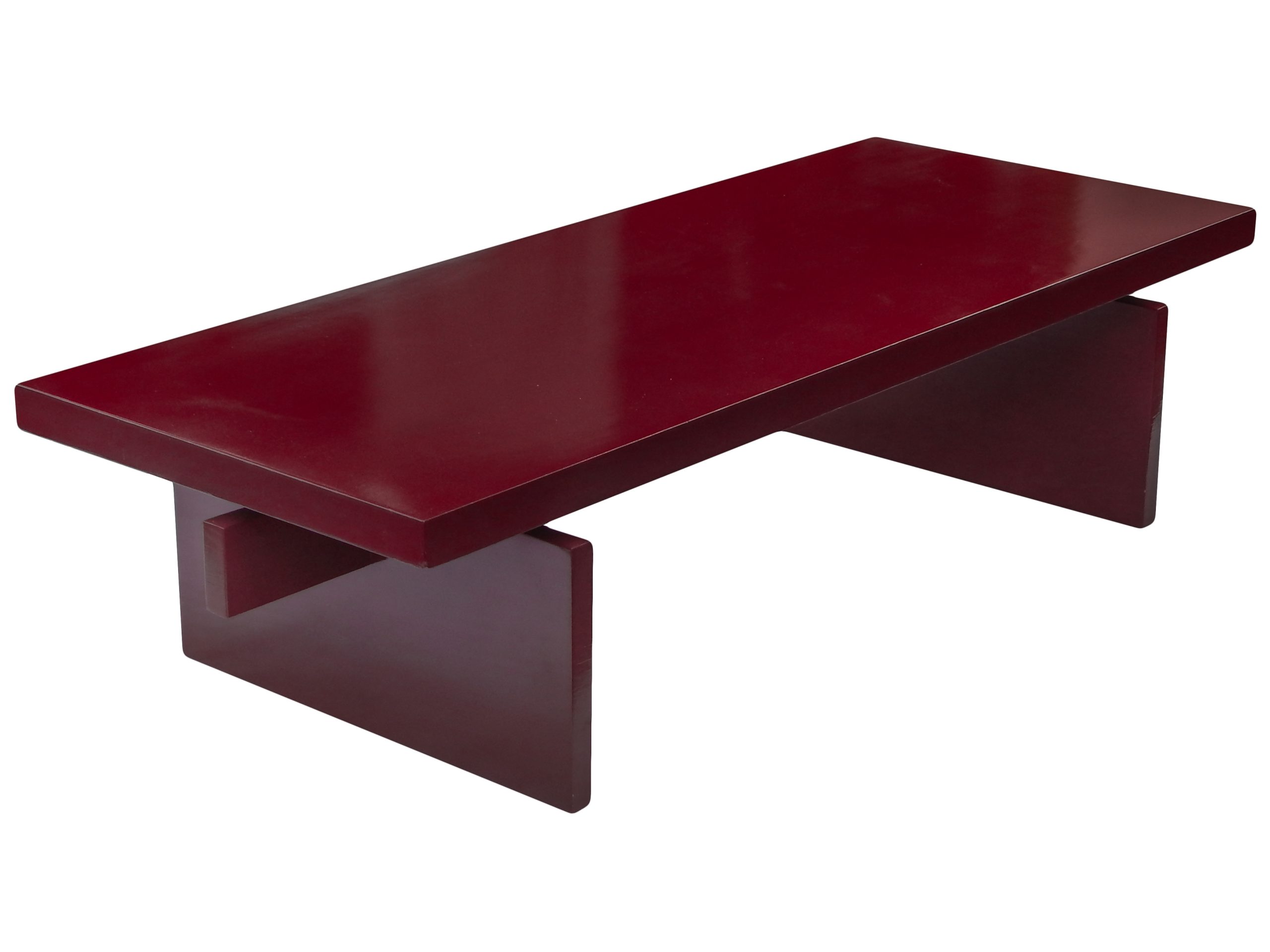 Modern Lacquered Coffee Table - Image 4